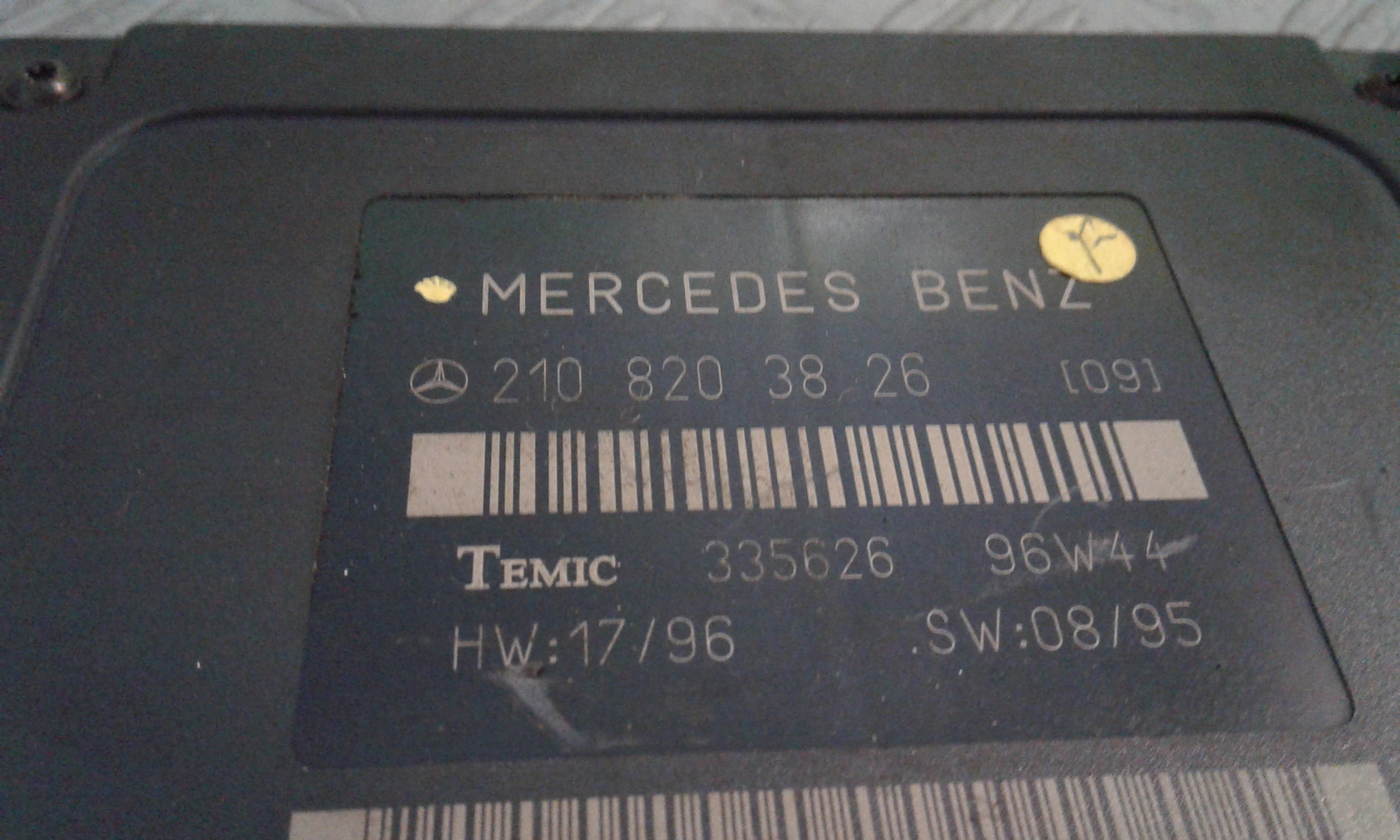 Centralina Comfort MERCEDES Classe E Berlina W210