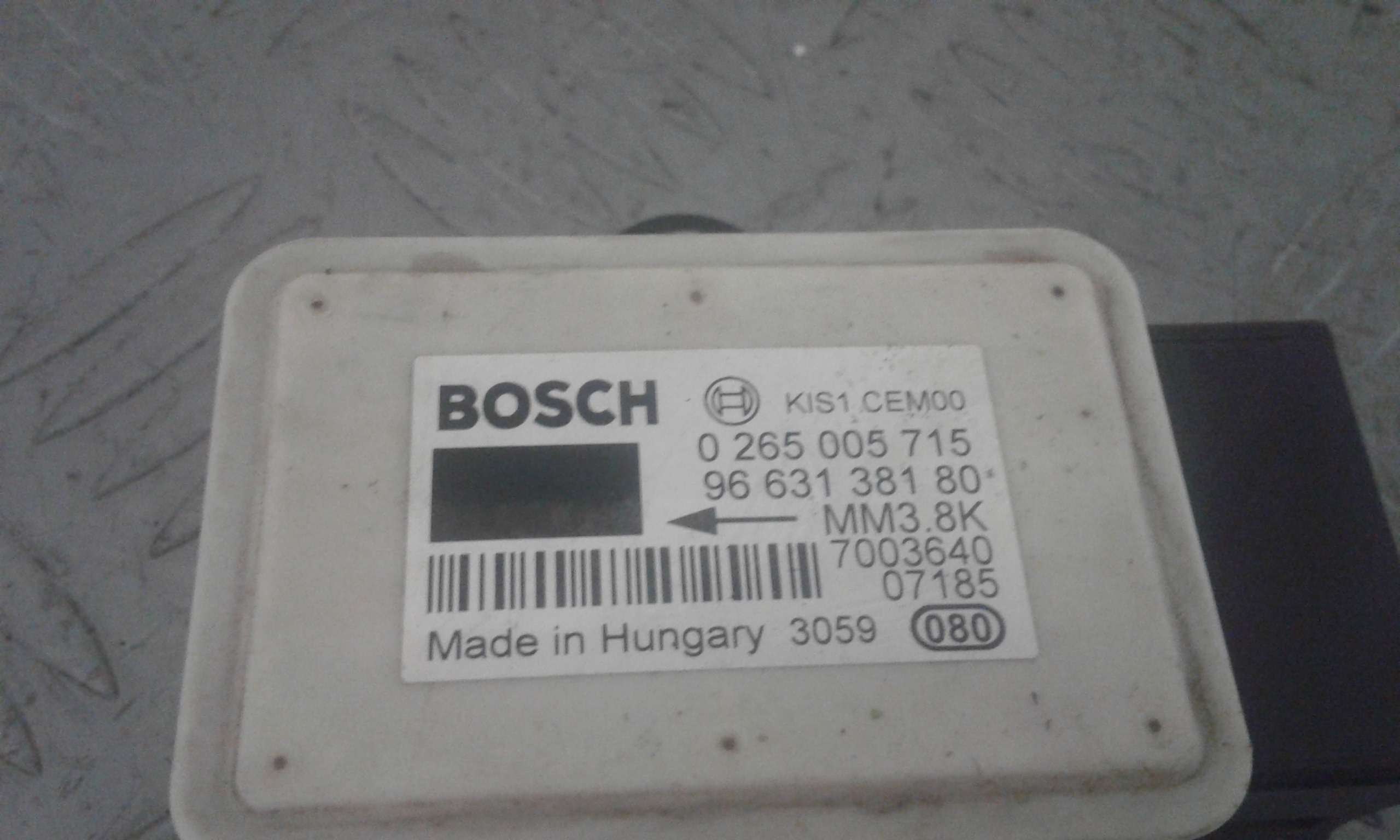 Sensore imbardata CITROEN C4 Gran Picasso