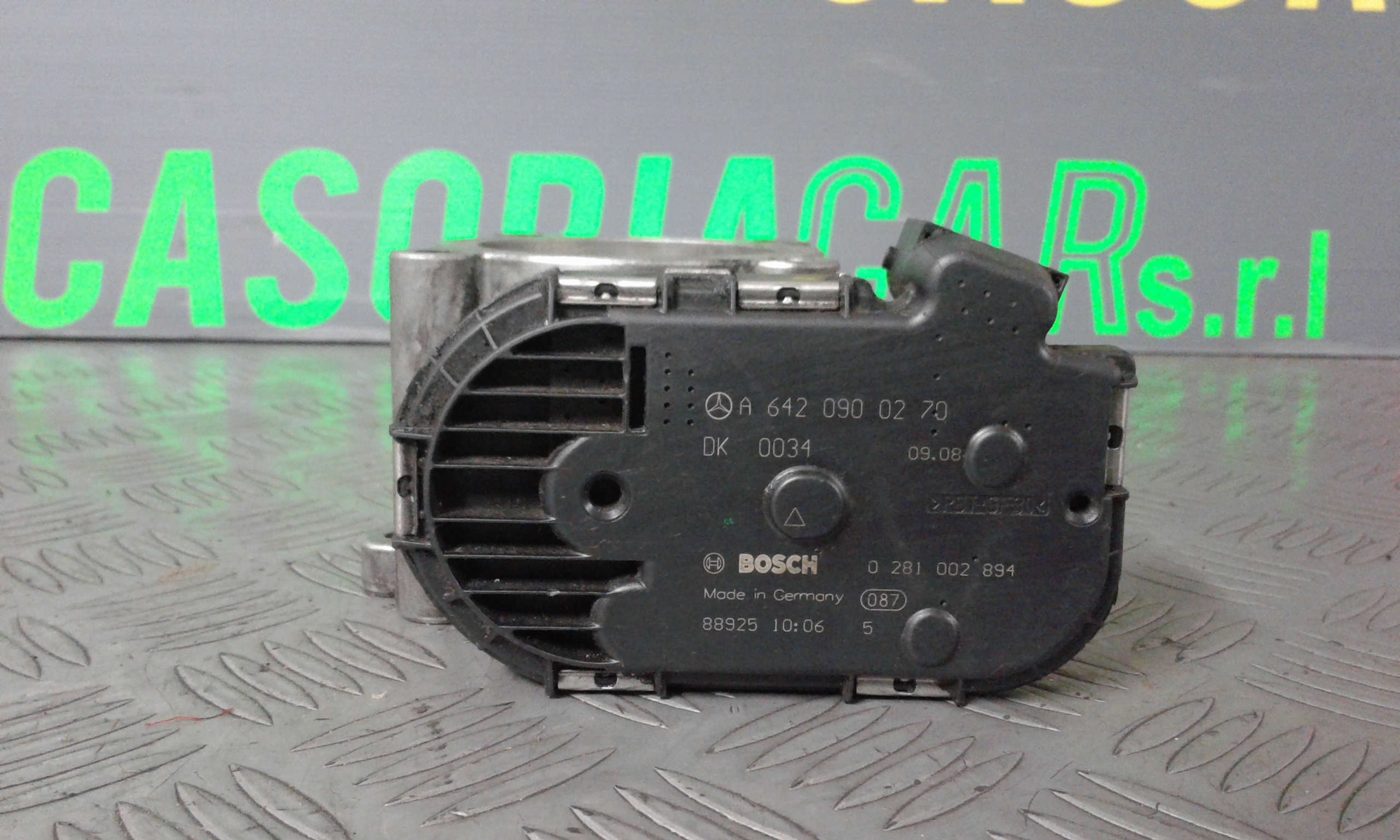 Corpo Farfallato MERCEDES Sprinter W906 3 Serie