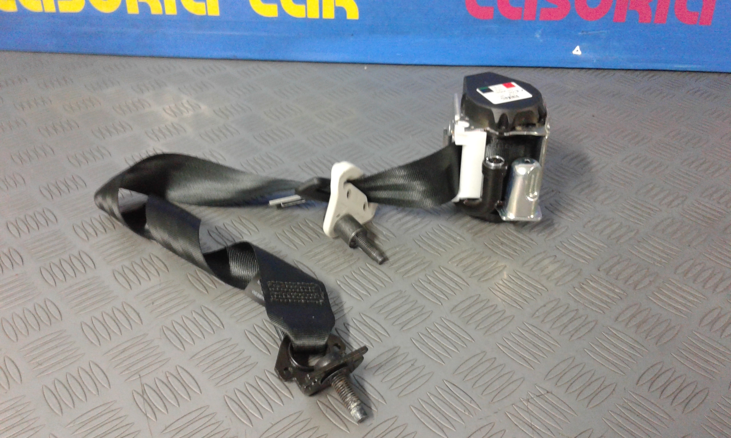 Cintura di sicurezza Posteriore SX guida con pretensionatore FORD Galaxy 3 Serie