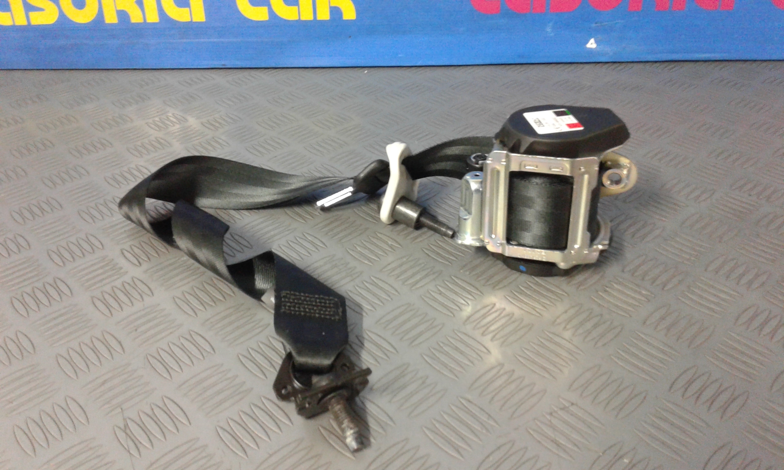 Cintura di sicurezza Posteriore SX guida con pretensionatore FORD Galaxy 3 Serie