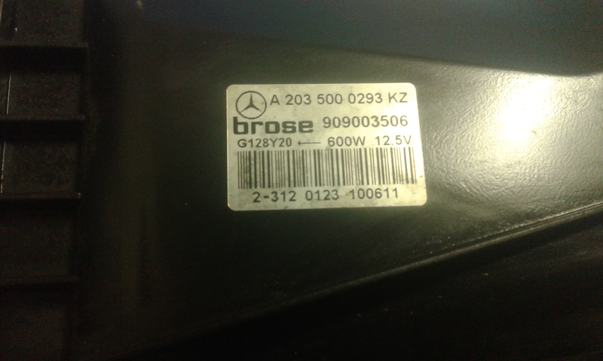 Radiatore acqua MERCEDES Classe C Berlina W203