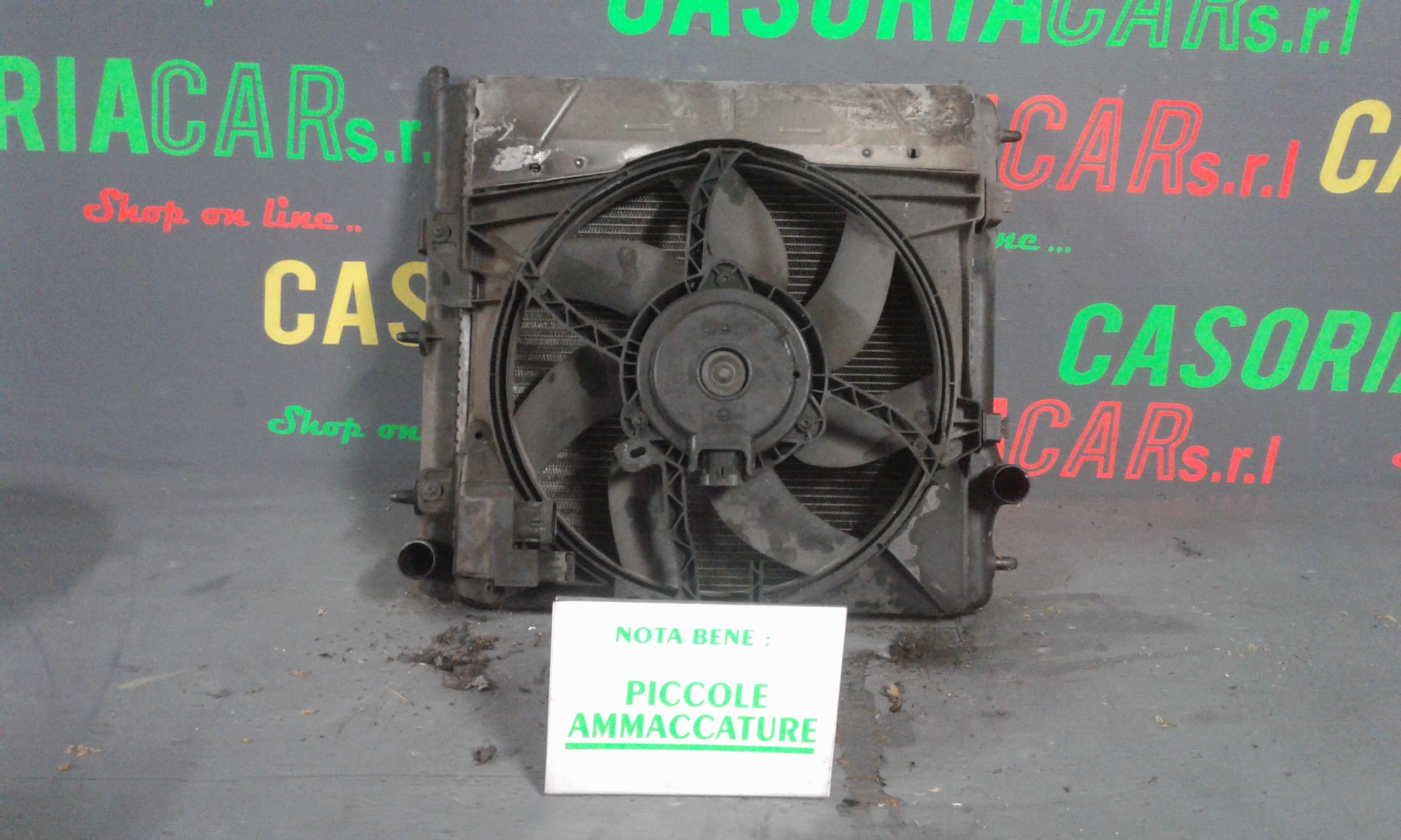 Radiatore acqua PEUGEOT 207 1 Serie