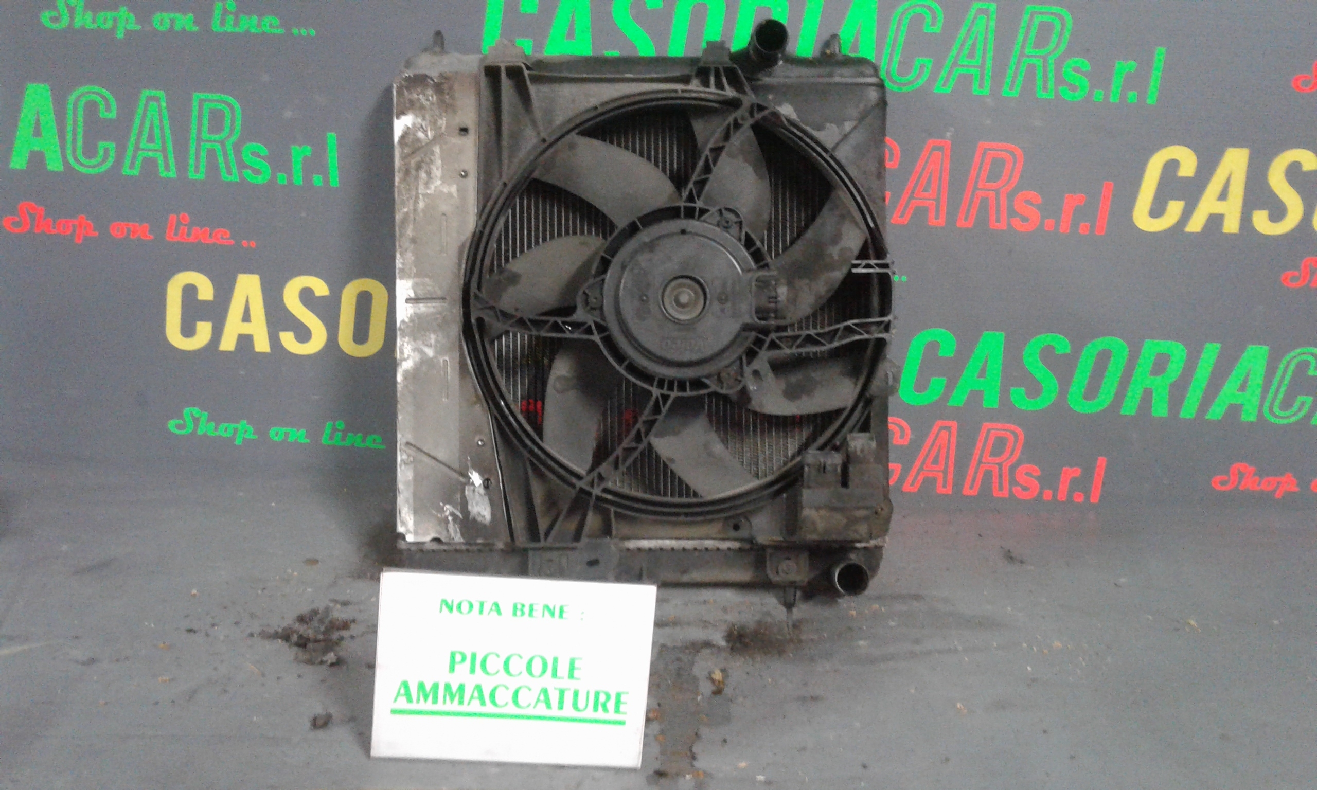 Radiatore acqua PEUGEOT 207 1 Serie
