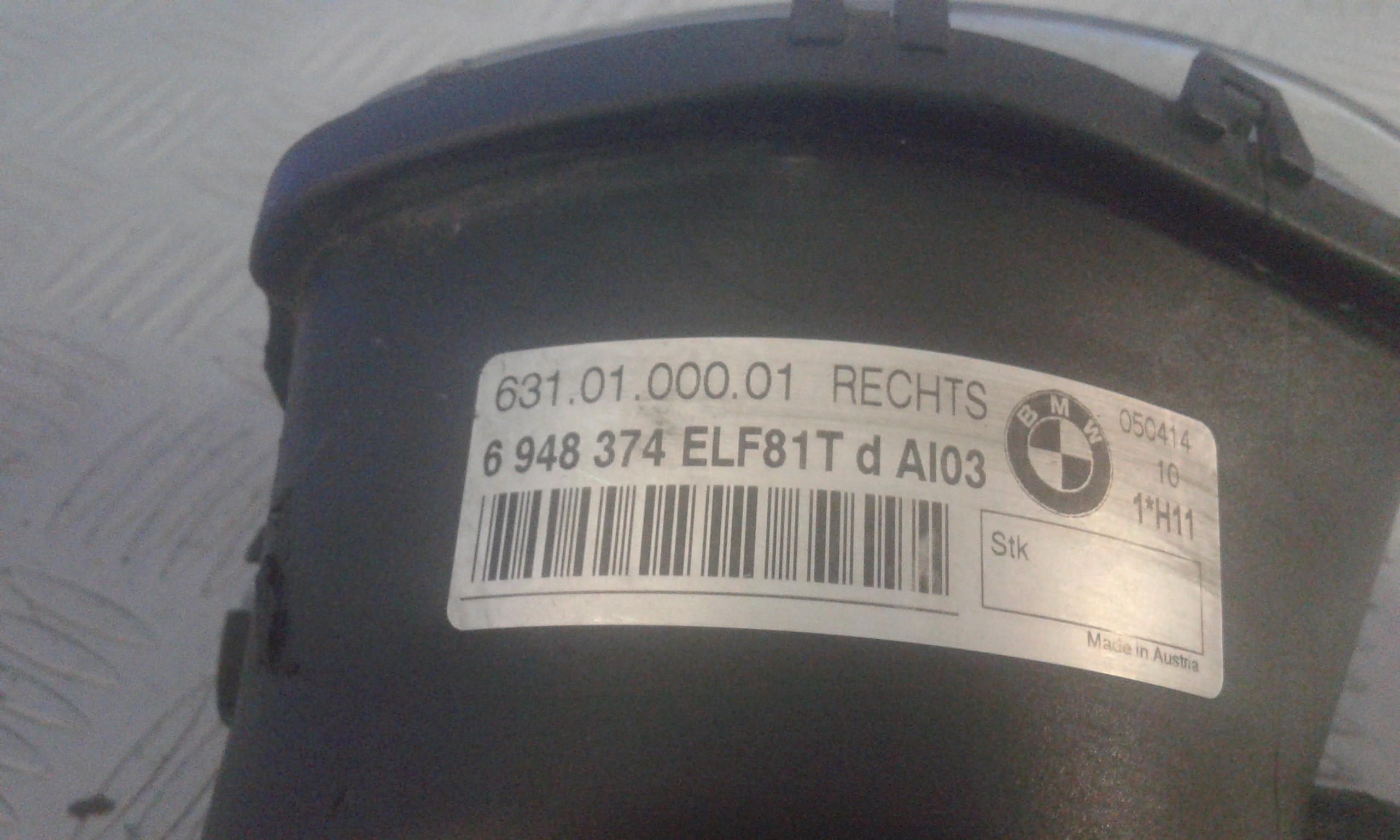 Fendinebbia Anteriore BMW Serie 3 E91 Touring