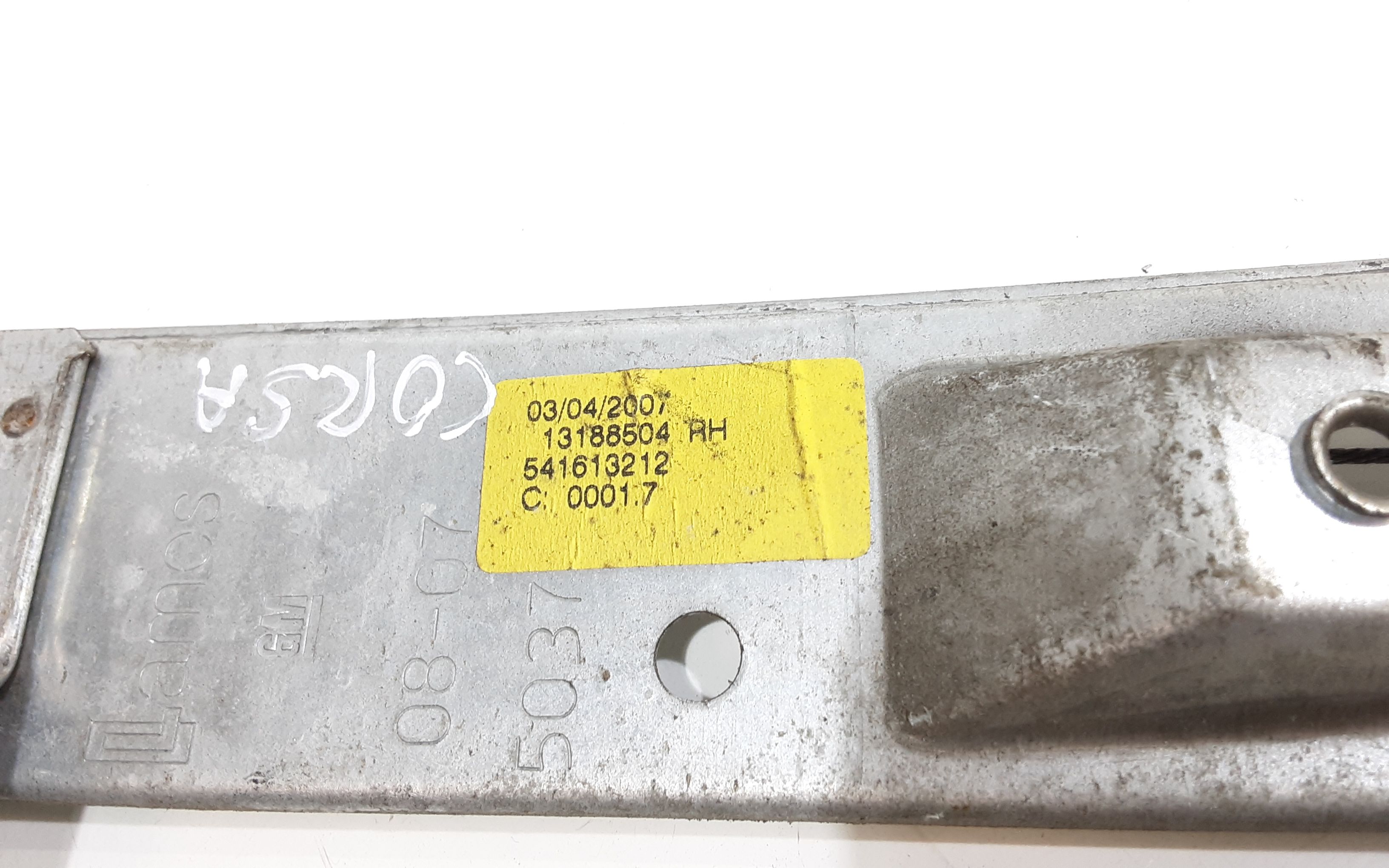 Cremagliera posteriore destra passeggero OPEL Corsa D 5P 1 Serie