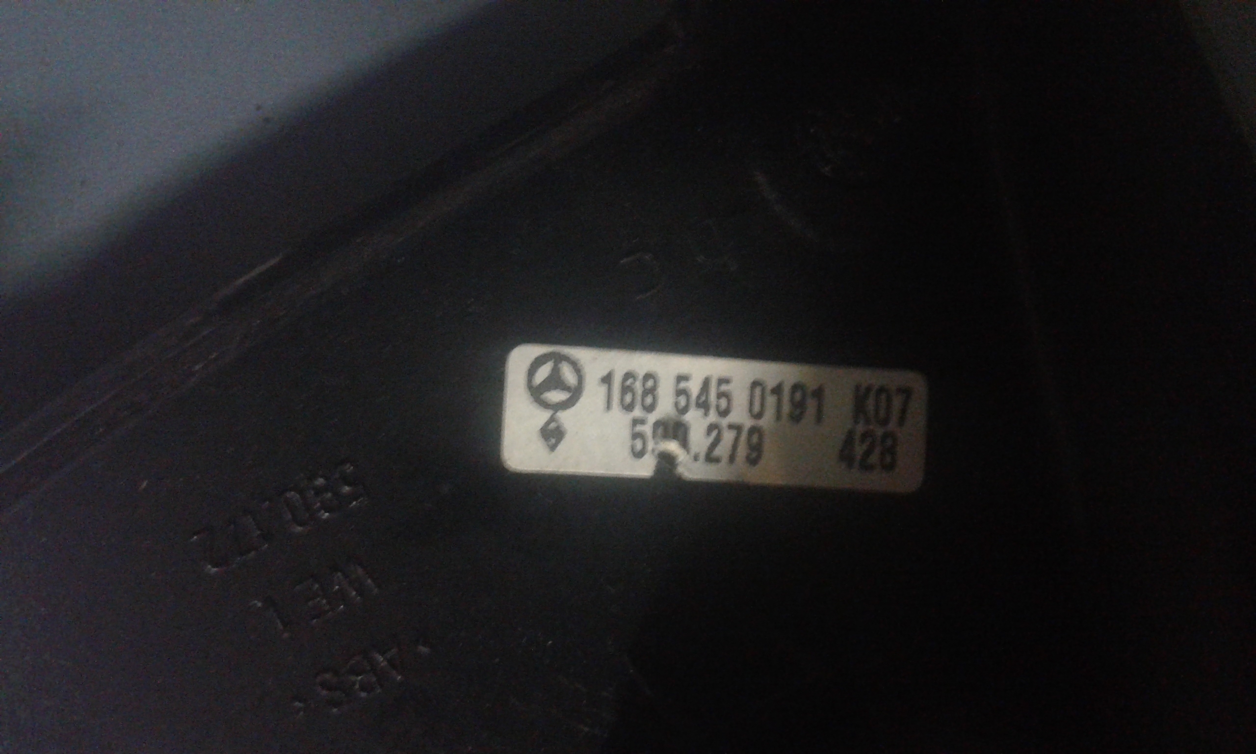 Regolatore Fari MERCEDES Classe A W168 1 Serie