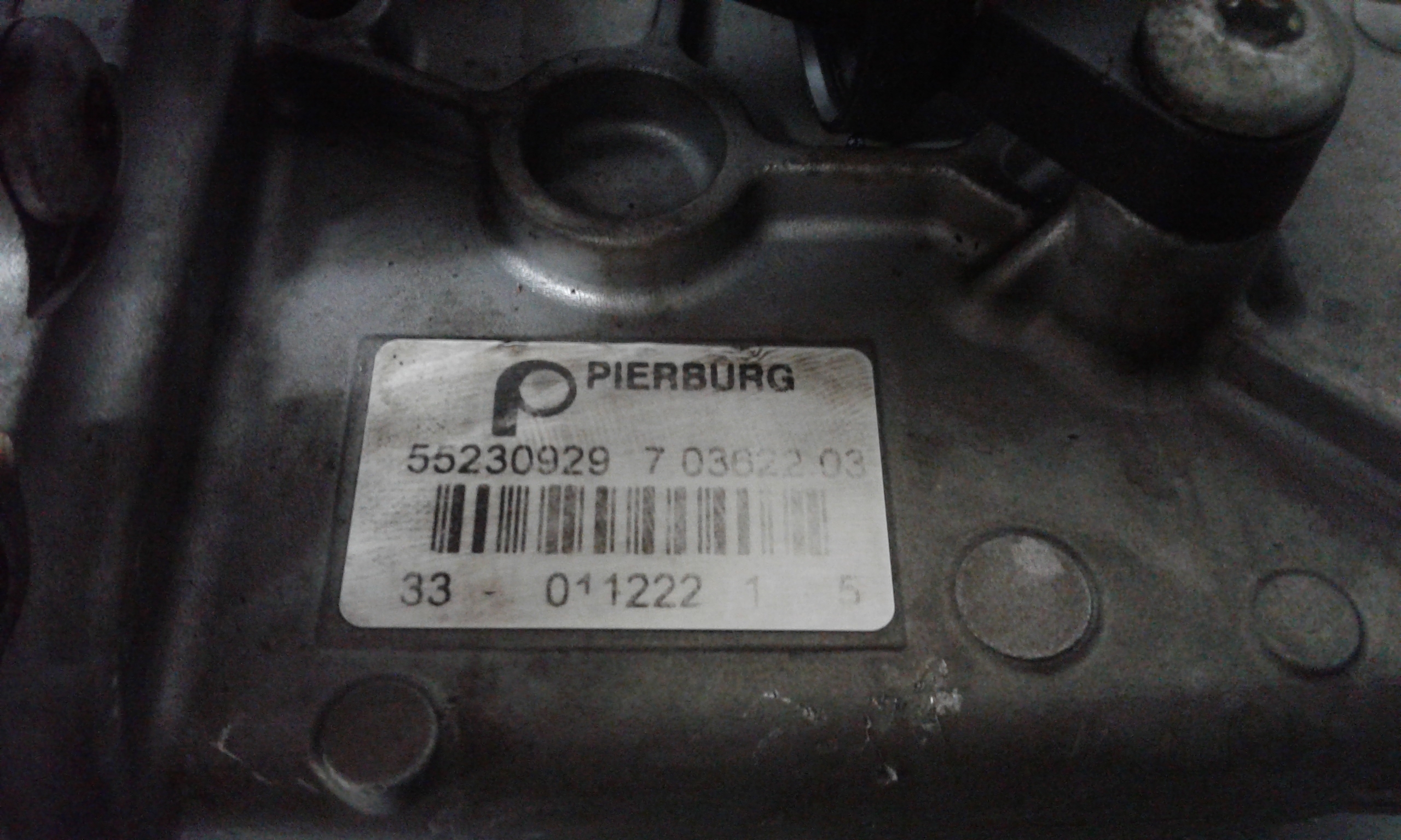 Valvola EGR FIAT 500 L 1  Serie