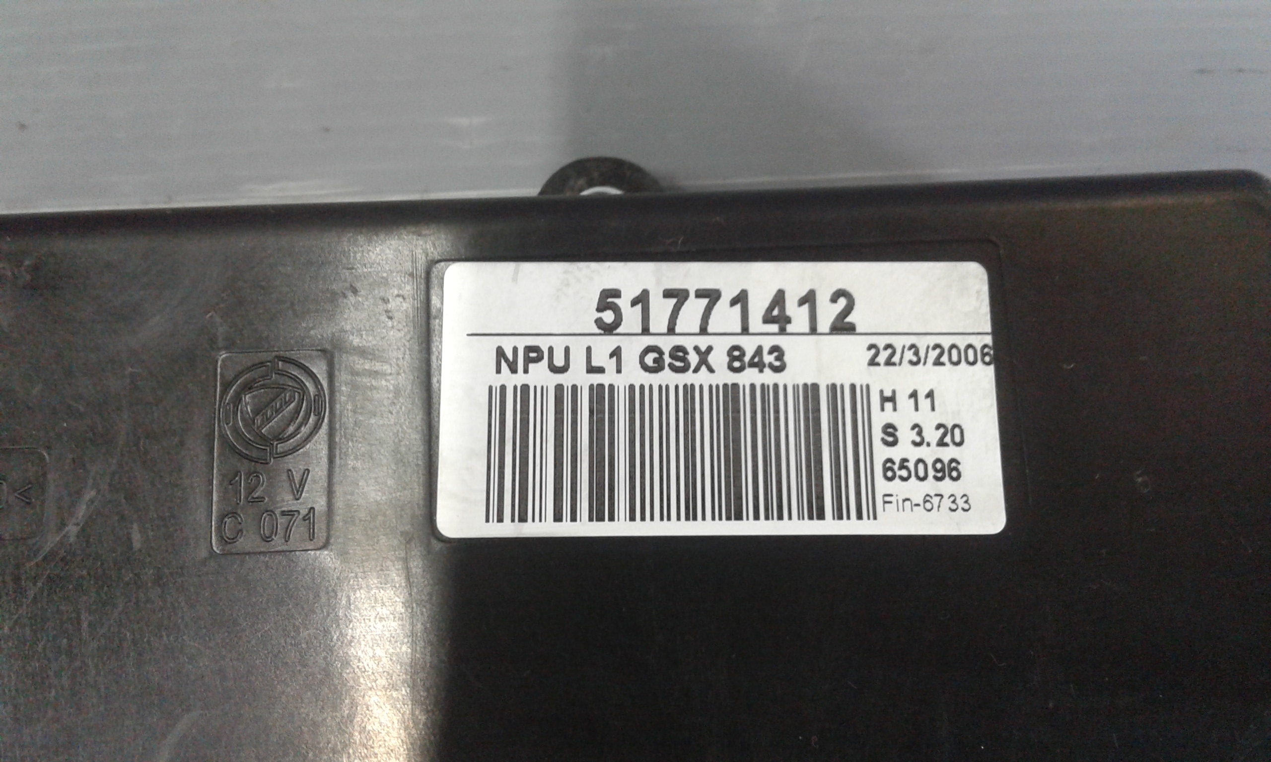 Centralina Vetri LANCIA Ypsilon 2 Serie