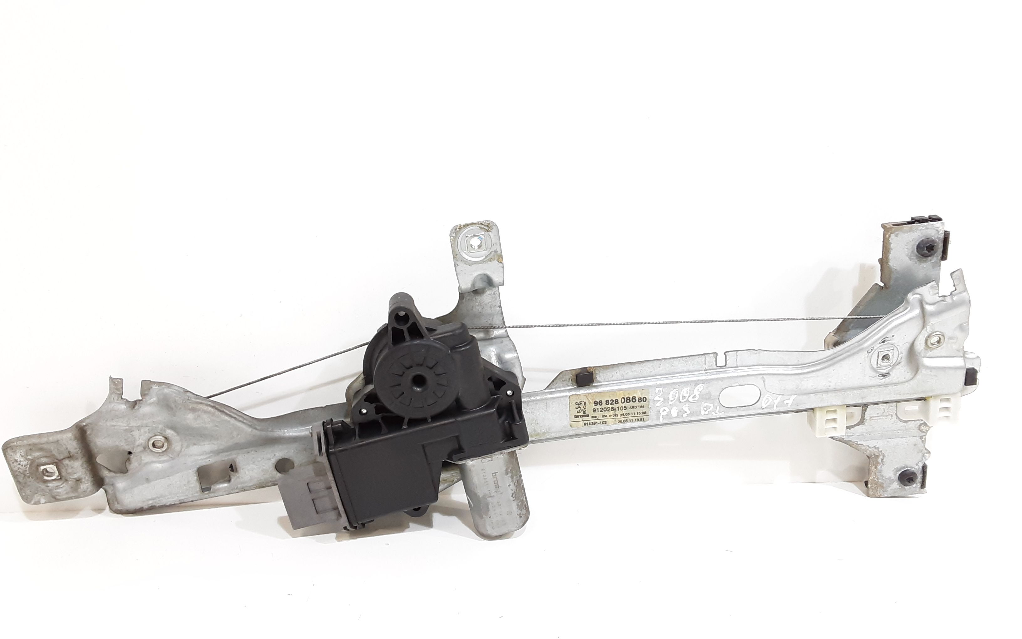 Cremagliera posteriore destra passeggero PEUGEOT 3008 Serie (09>16)