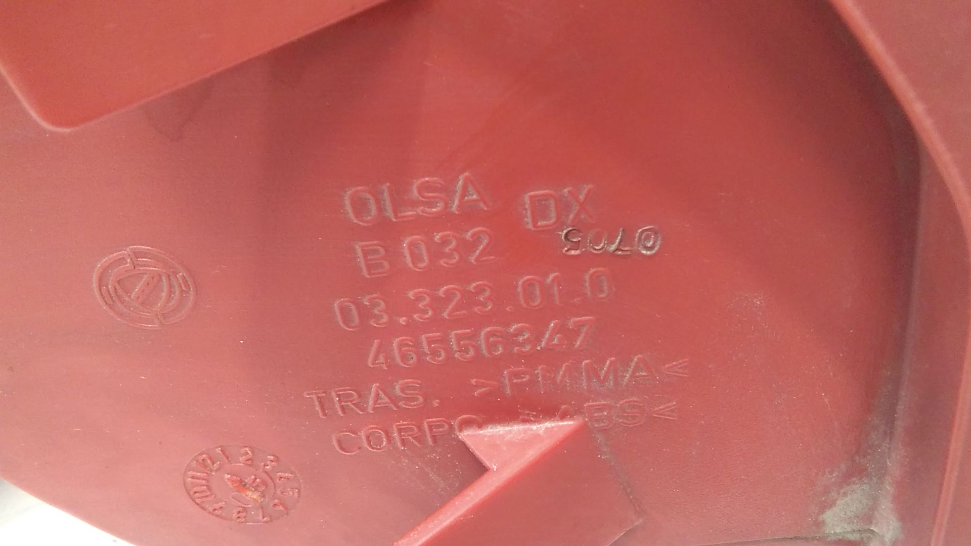 Stop fanale posteriore Destro Passeggero ALFA ROMEO 147 2 serie