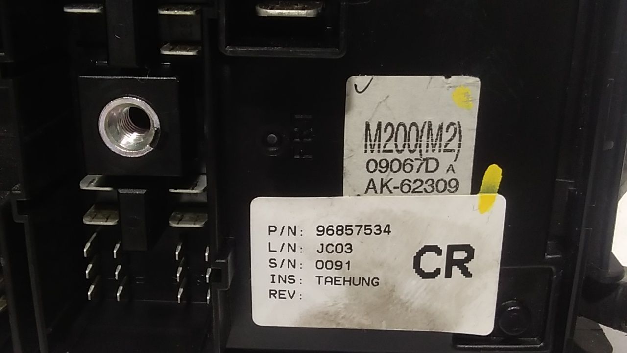 Centralina porta fusibili CHEVROLET Matiz 4 Serie