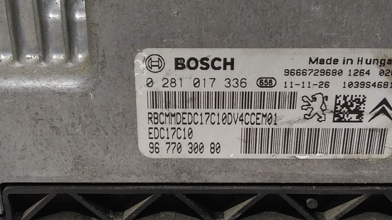 Centralina motore CITROEN C3 Pluriel