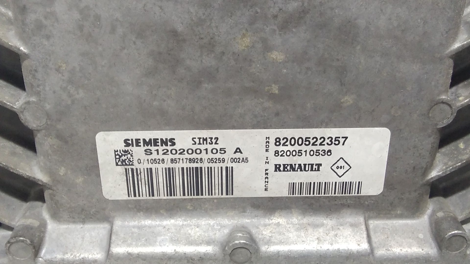 Centralina motore RENAULT Clio Serie (04>08)