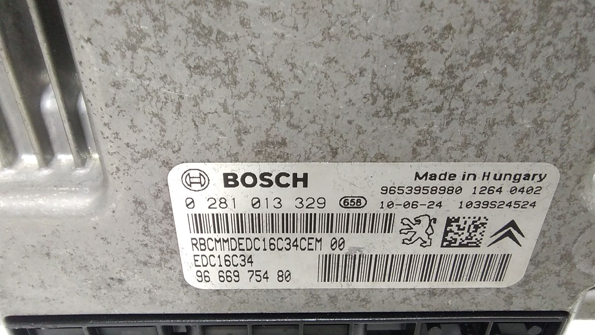 Centralina motore PEUGEOT Partner 3 Serie