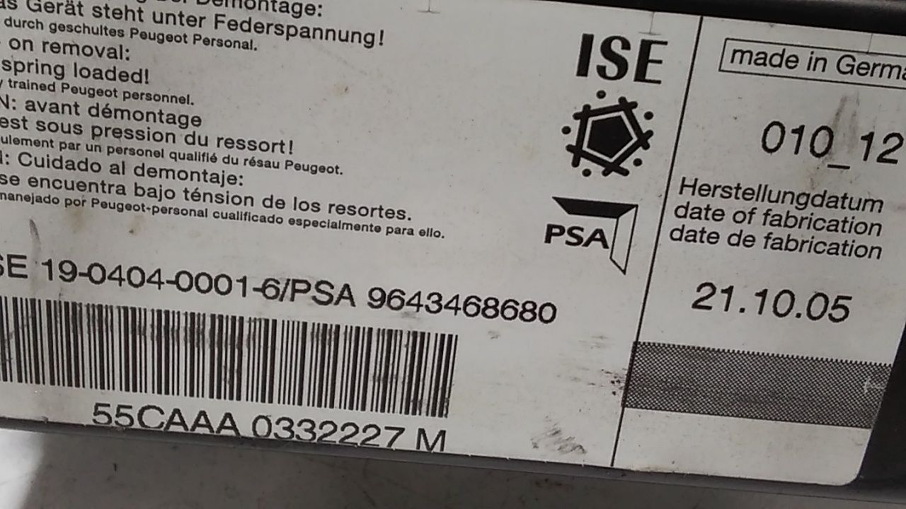 Roll Bar alluminio SX PEUGEOT 307 Cabrio