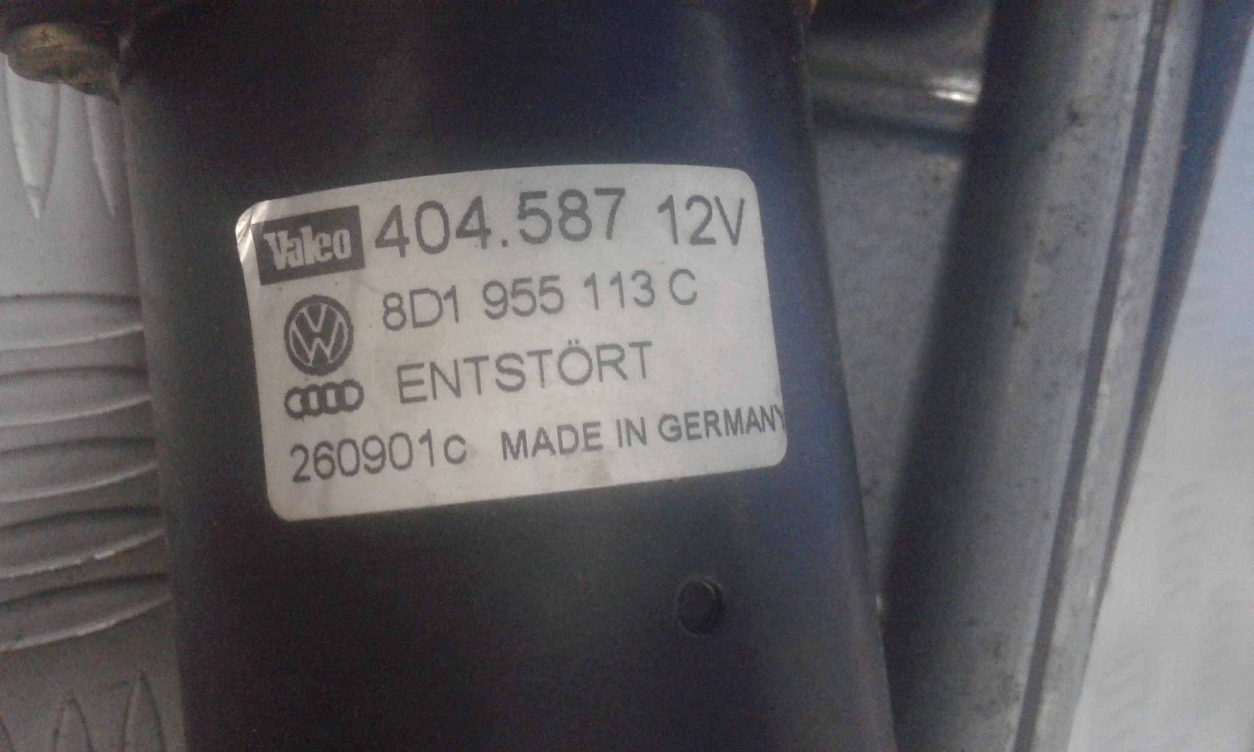 Motorino tergi ant completo di tandem AUDI A6 Avant 2 Serie