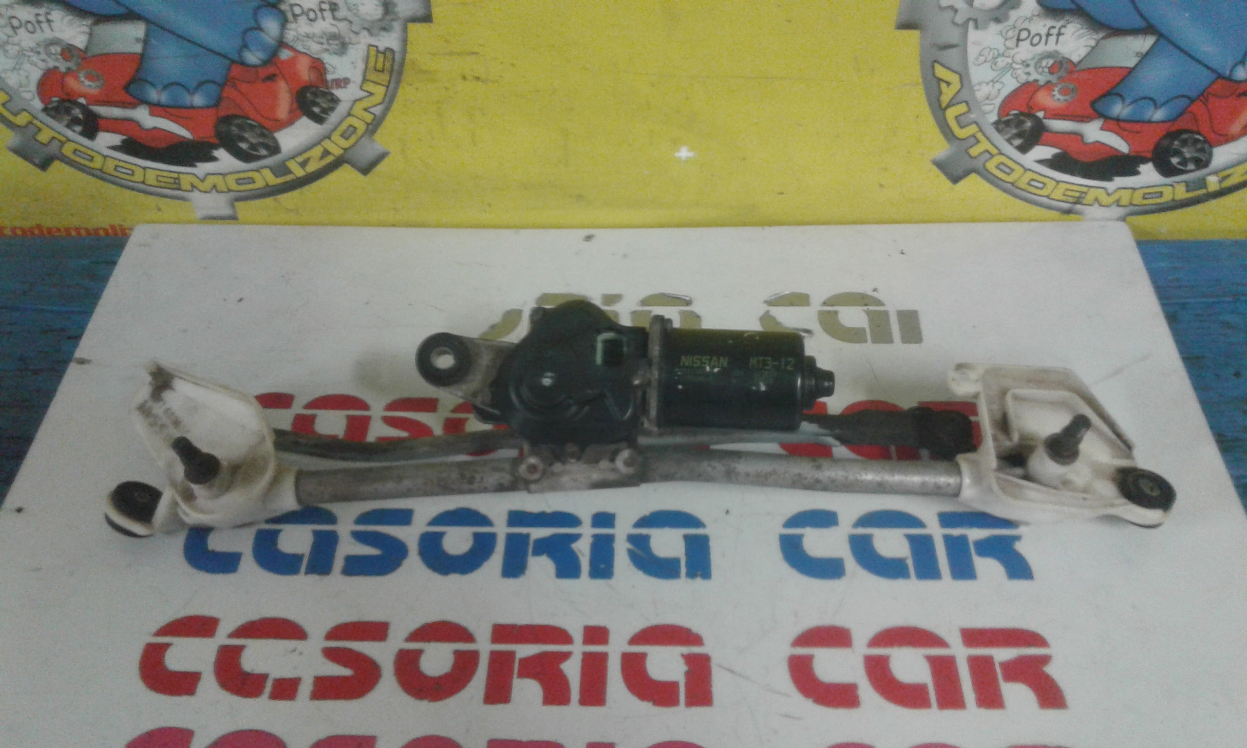 Motorino tergi ant completo di tandem NISSAN Micra 6 Serie