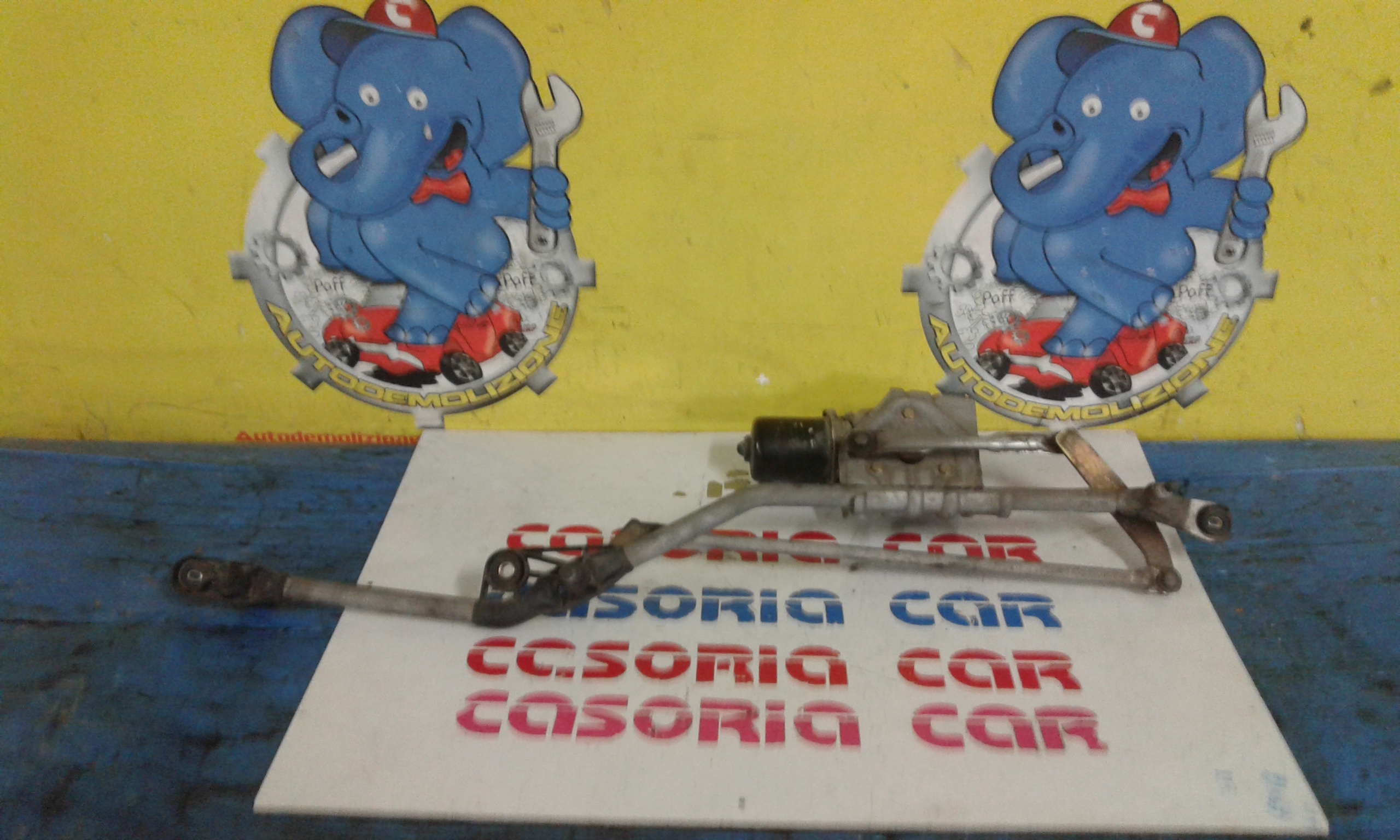 Motorino tergi ant completo di tandem RENAULT Scenic 3 Serie