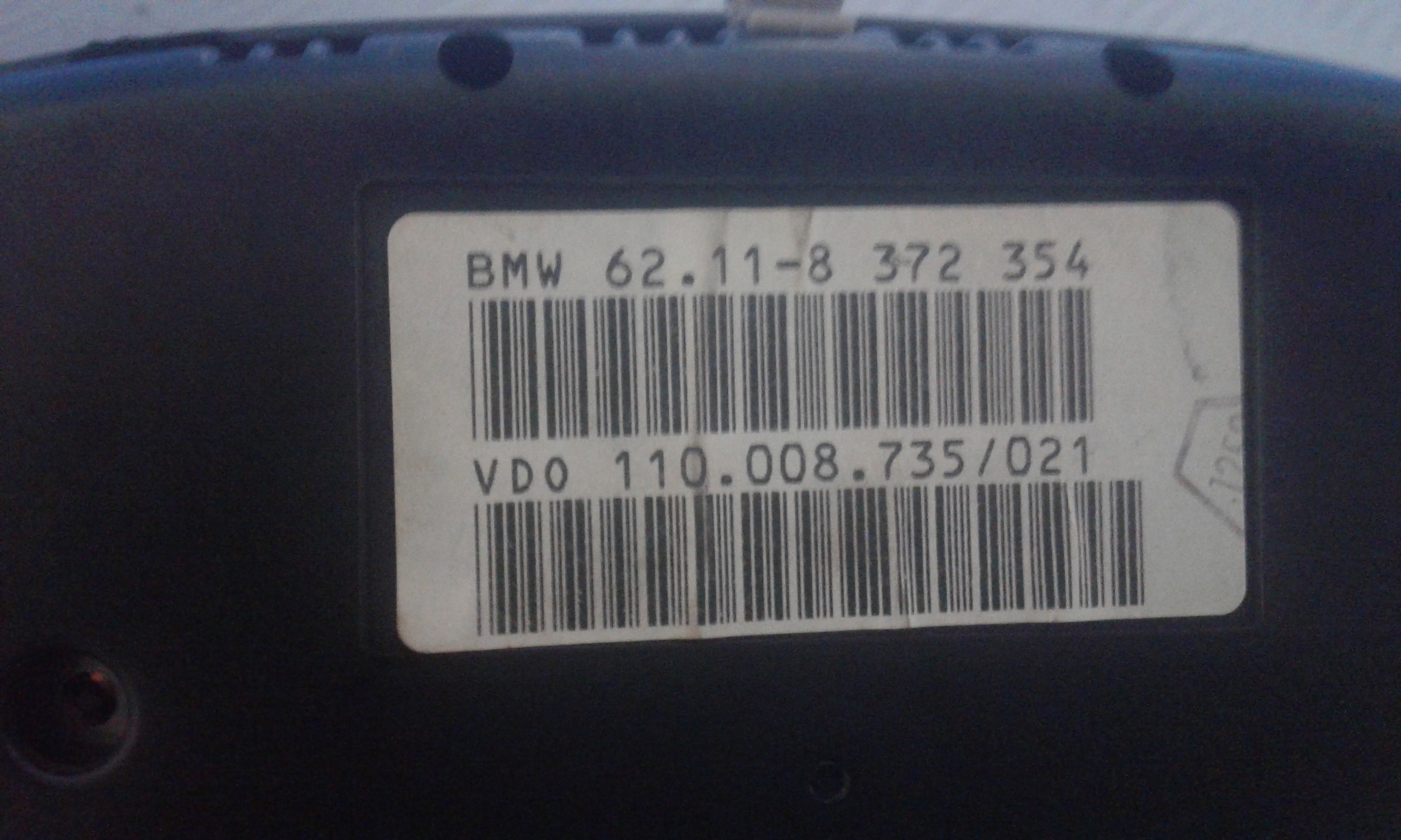 Quadro Strumenti BMW Serie 5 E39 Berlina