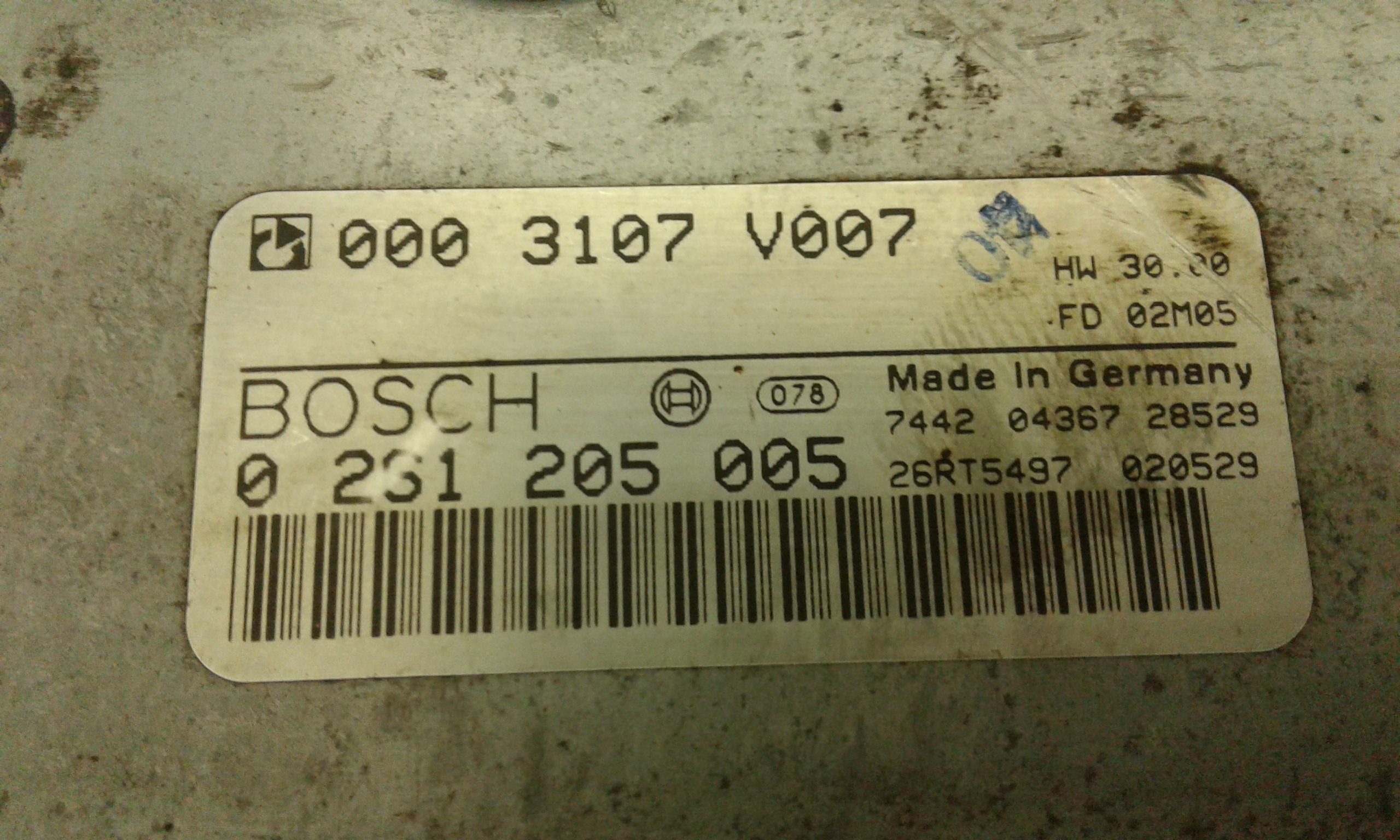 Centralina motore SMART ForTwo Coup 1 Serie