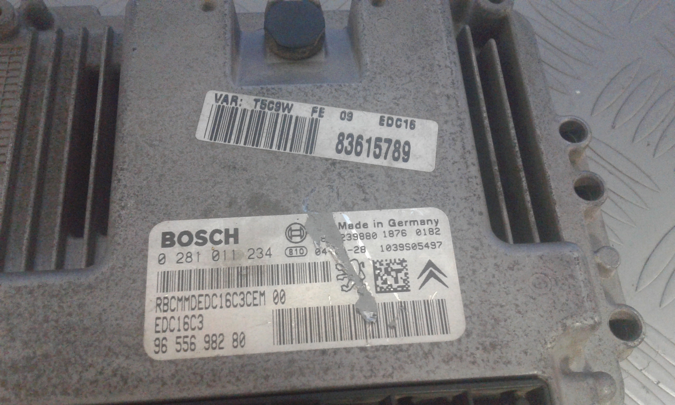 Centralina motore PEUGEOT 307 S. Wagon