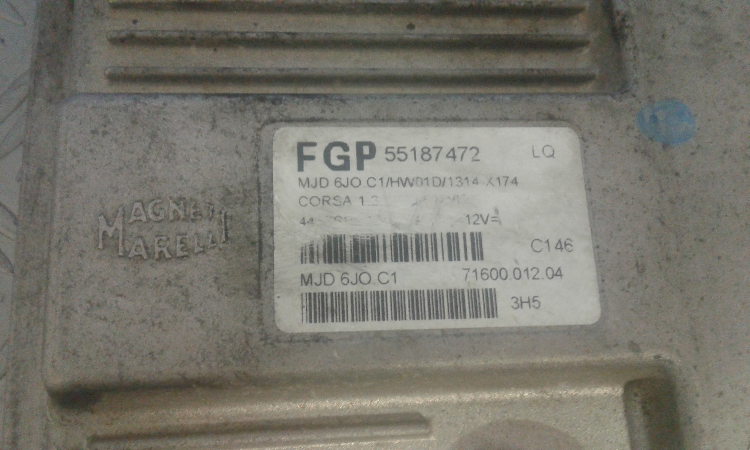 Centralina motore OPEL Corsa C 5P 1 Serie