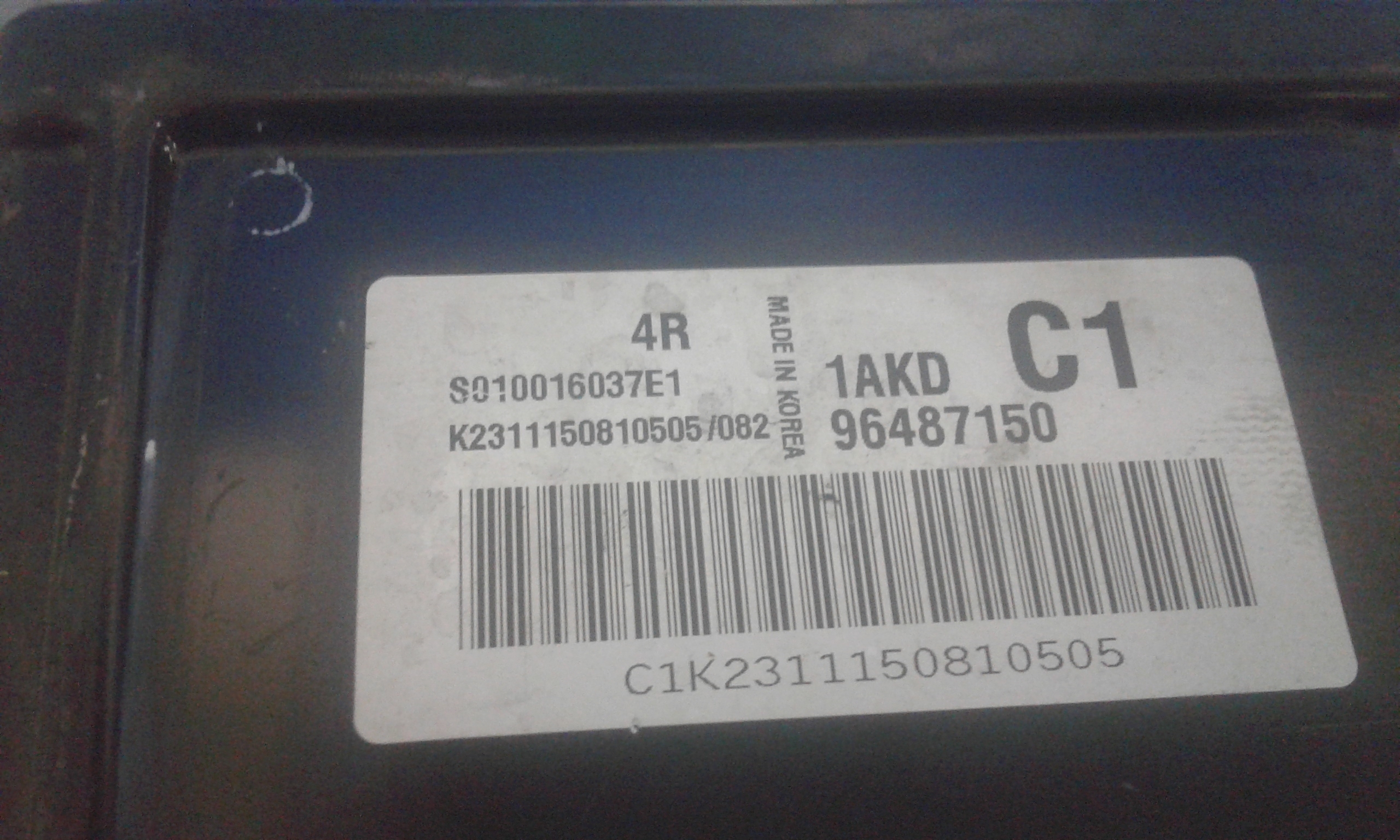 Centralina motore CHEVROLET Tacuma 1 Serie