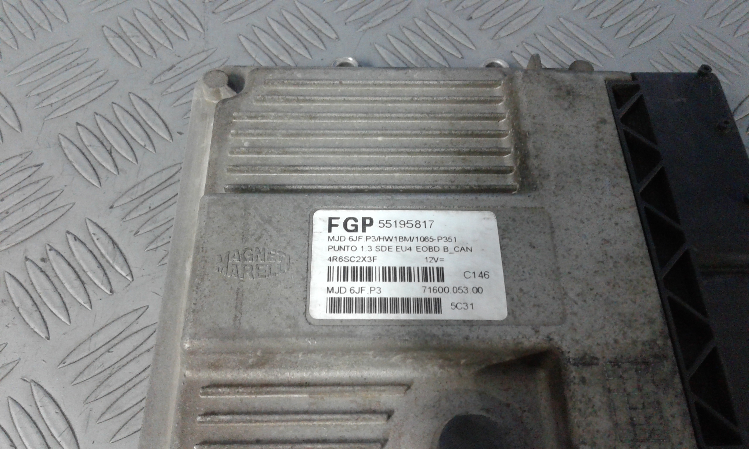 Centralina motore FIAT Punto Berlina 3P 3 Serie