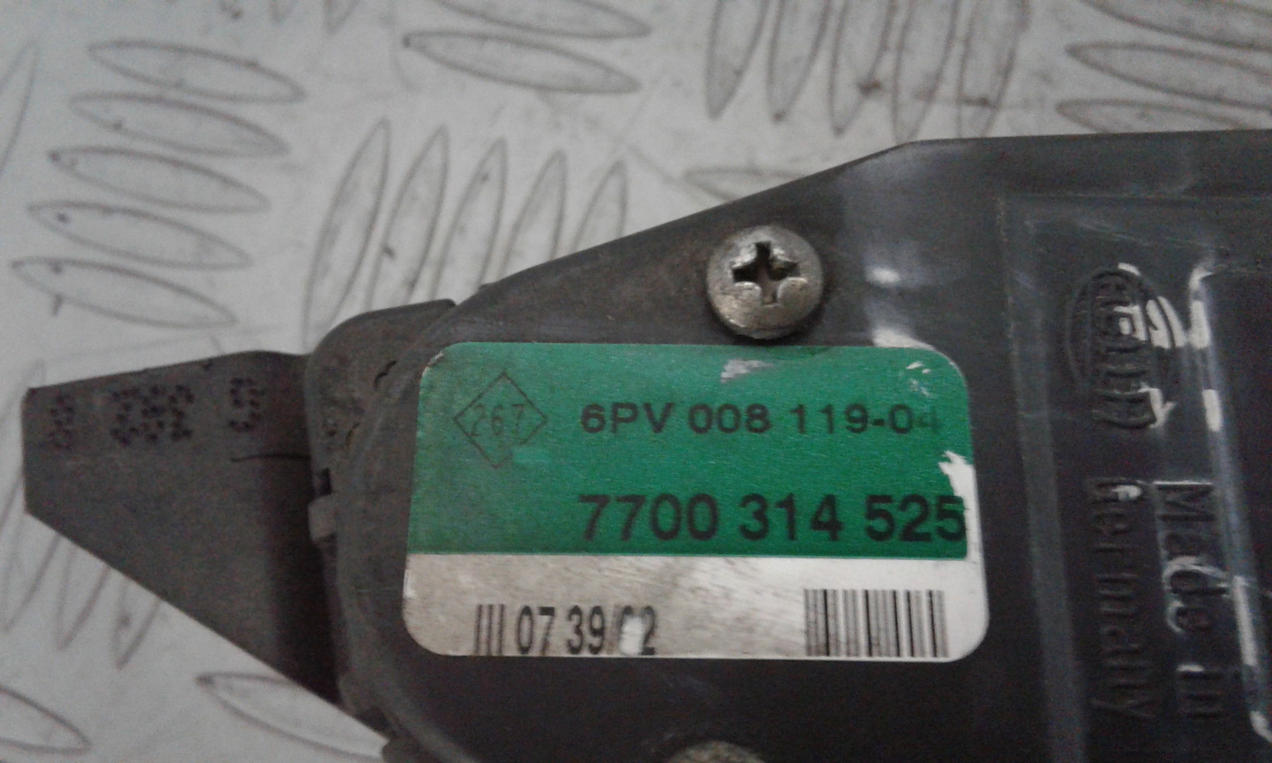 Pedale acceleratore RENAULT Master 3 Serie