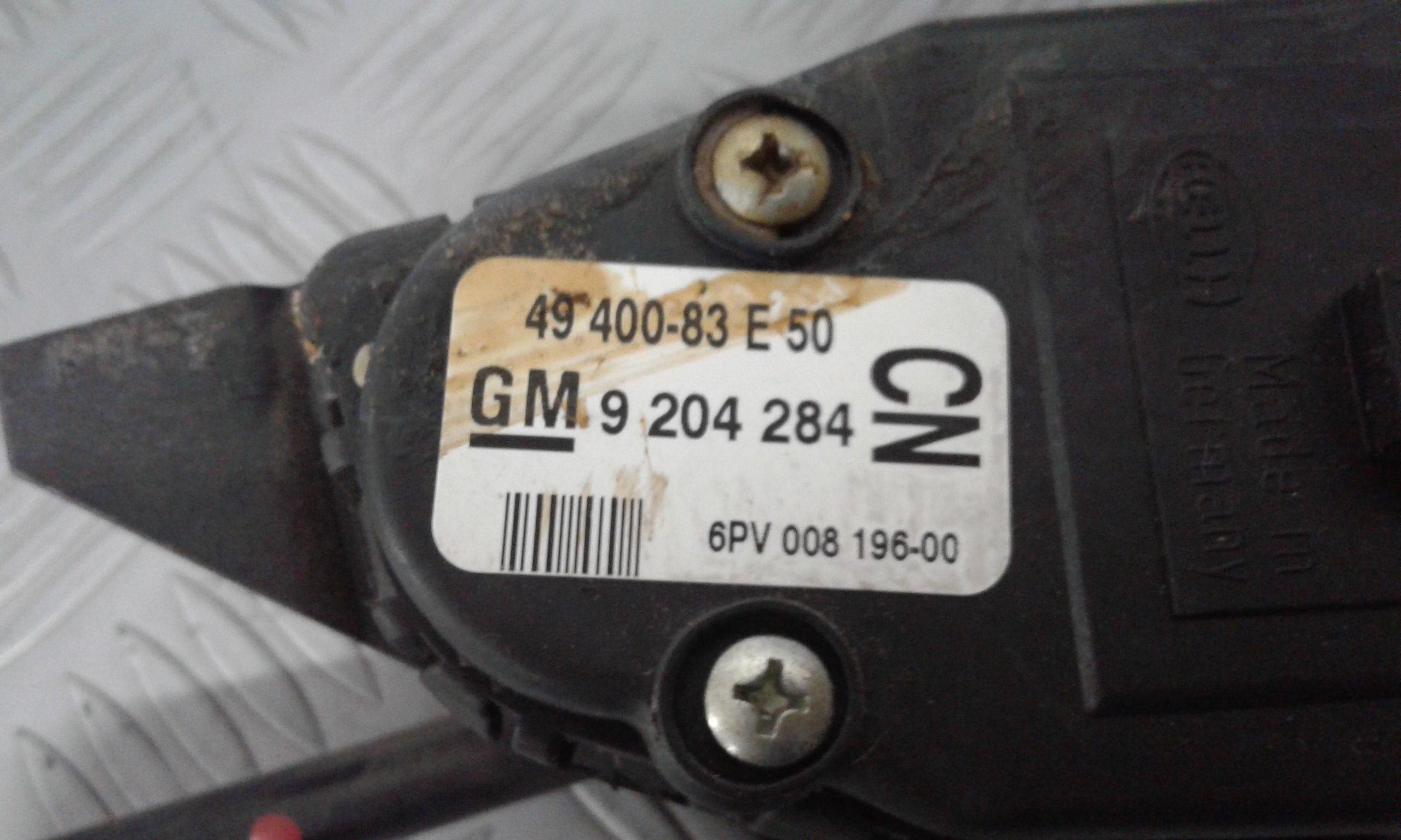 Pedale acceleratore OPEL Agila 1 Serie