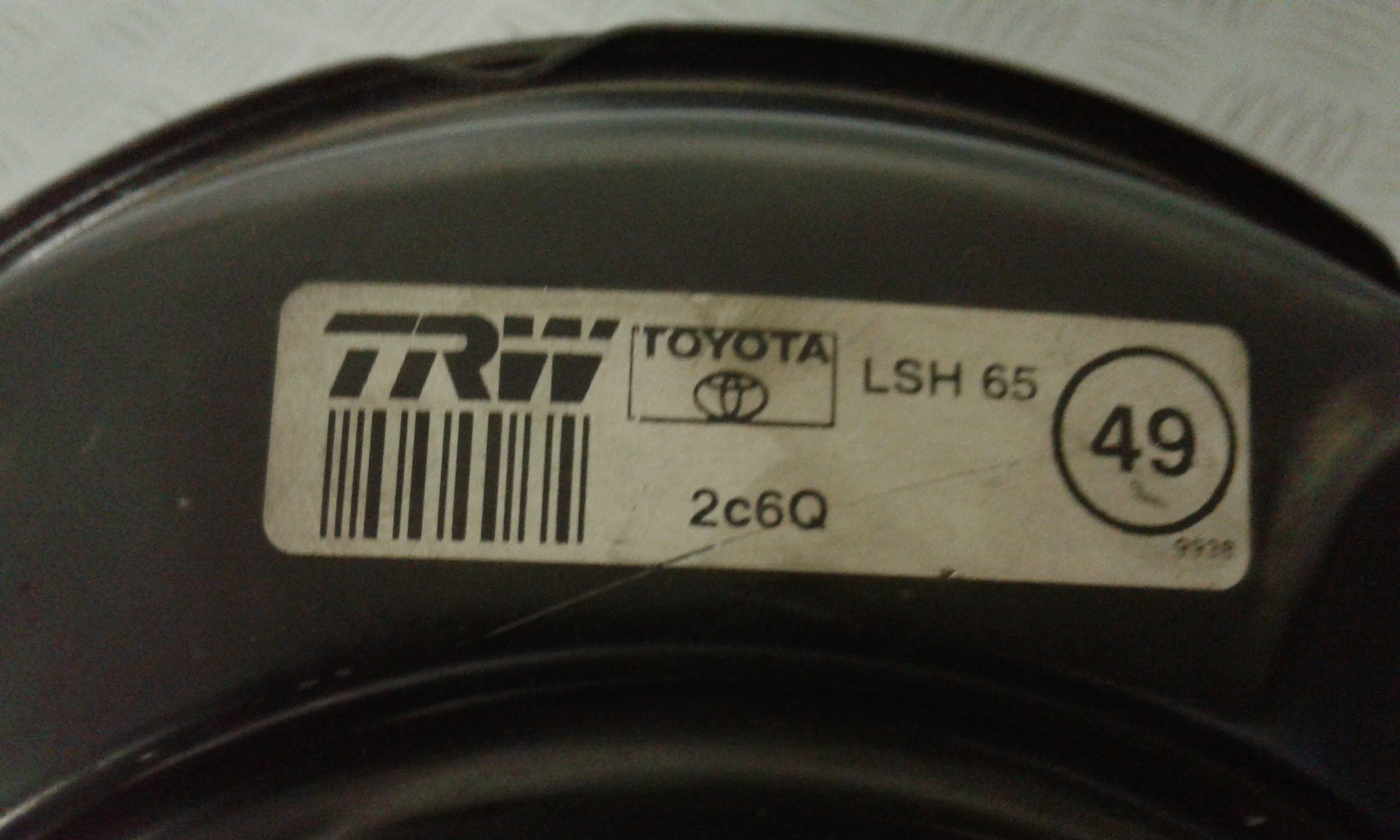 Servofreno TOYOTA Corolla Berlina 4 Serie