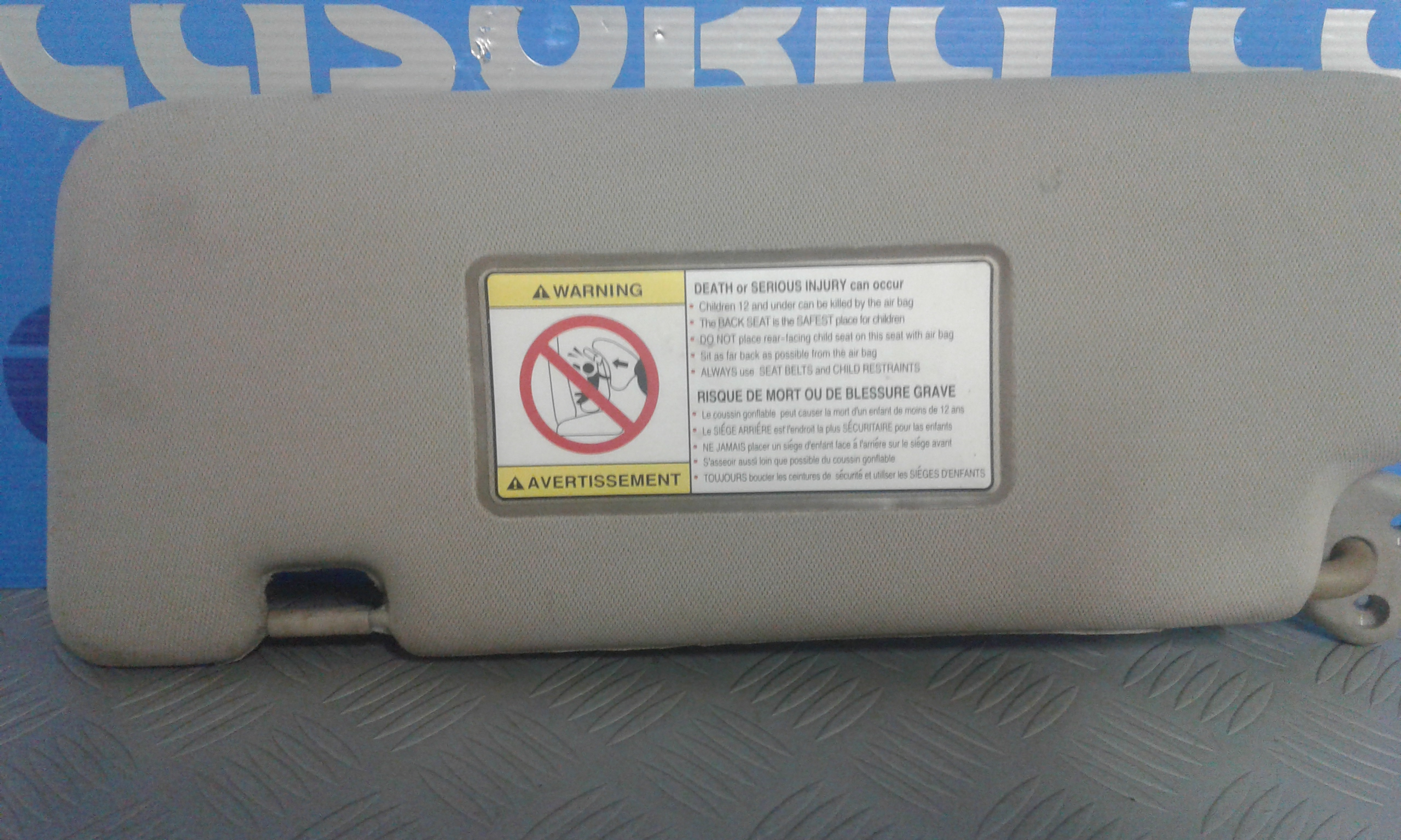 Parasole Lato Passeggero SSANGYONG Kyron 1 Serie