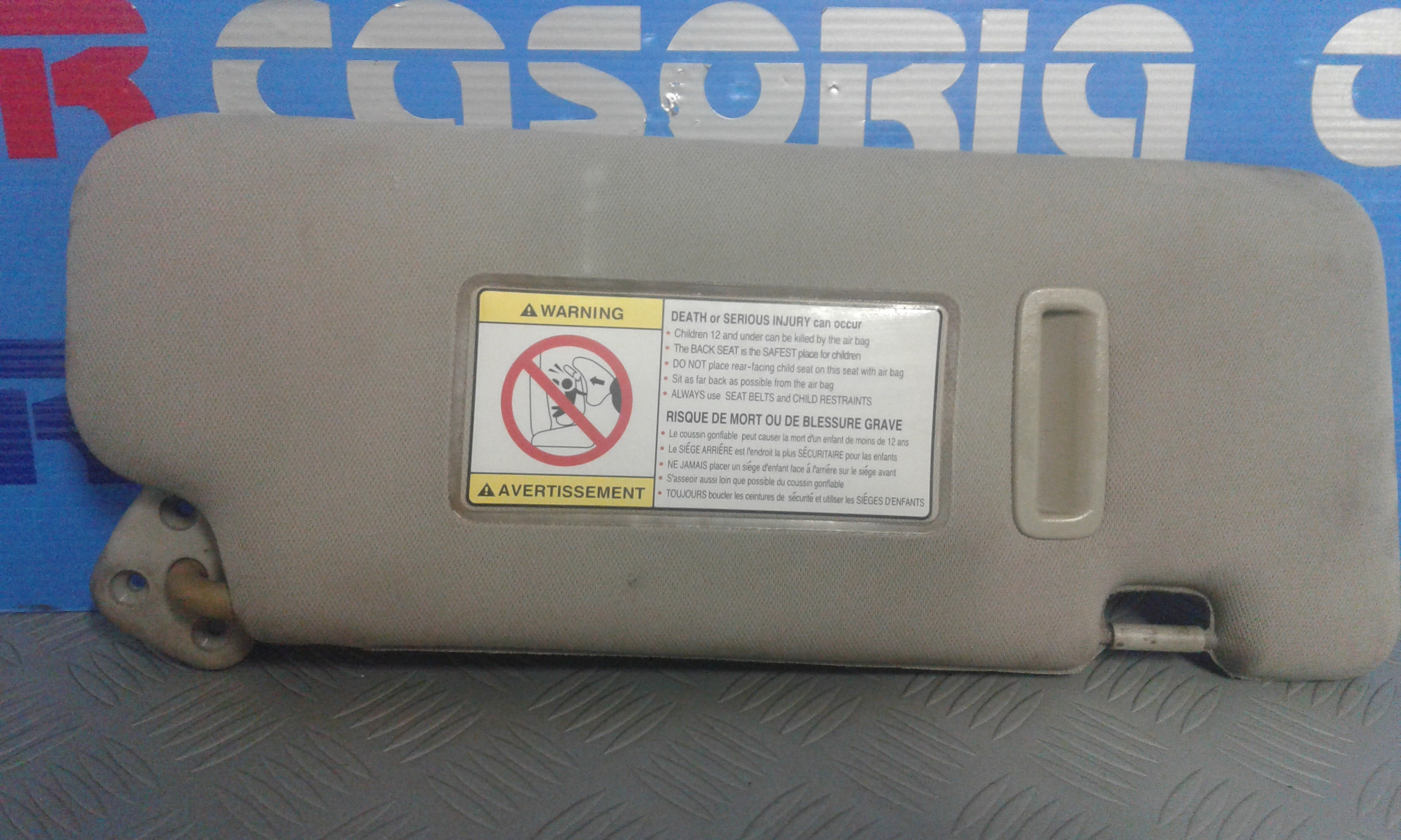 Parasole anteriore Lato Guida SSANGYONG Kyron 1 Serie