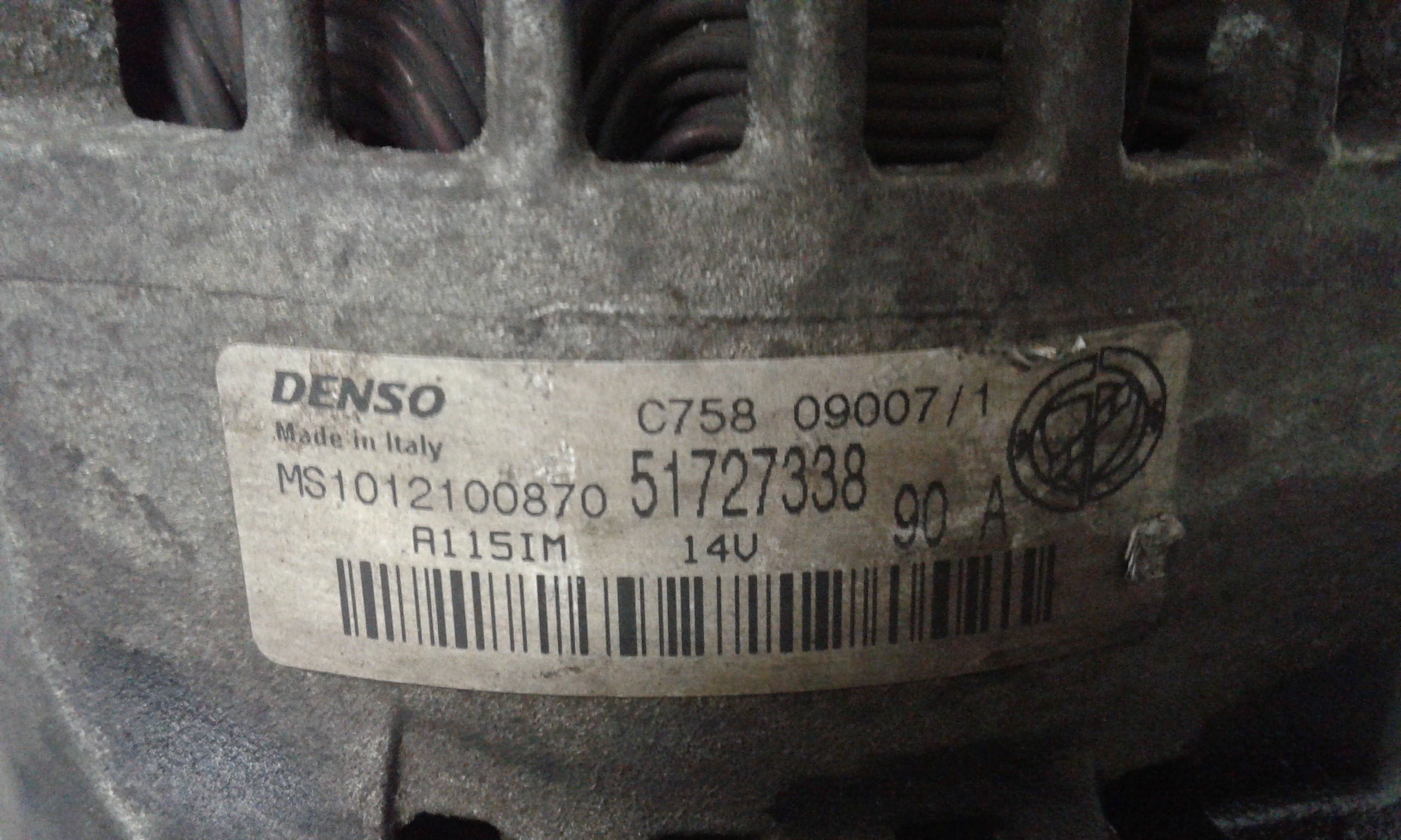 Alternatore FIAT Bravo 2 Serie