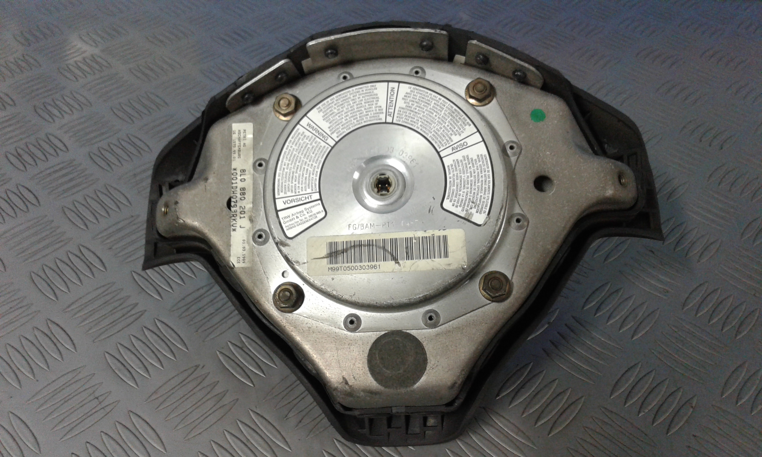 Airbag Volante AUDI A3 1 Serie