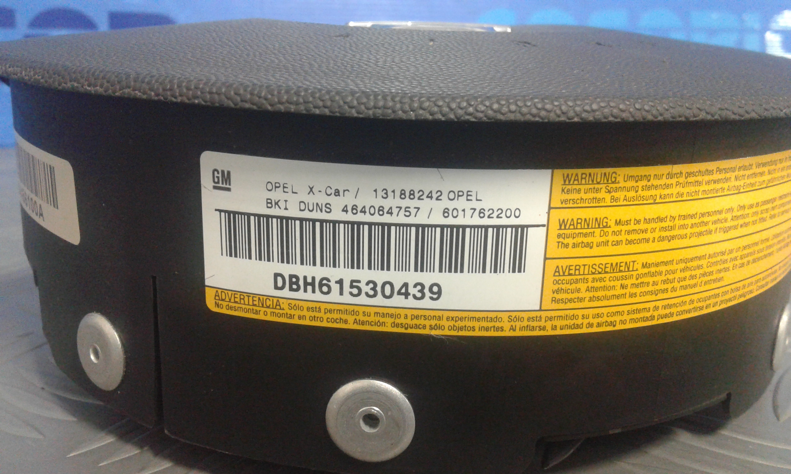 Airbag Volante OPEL Meriva 2 Serie