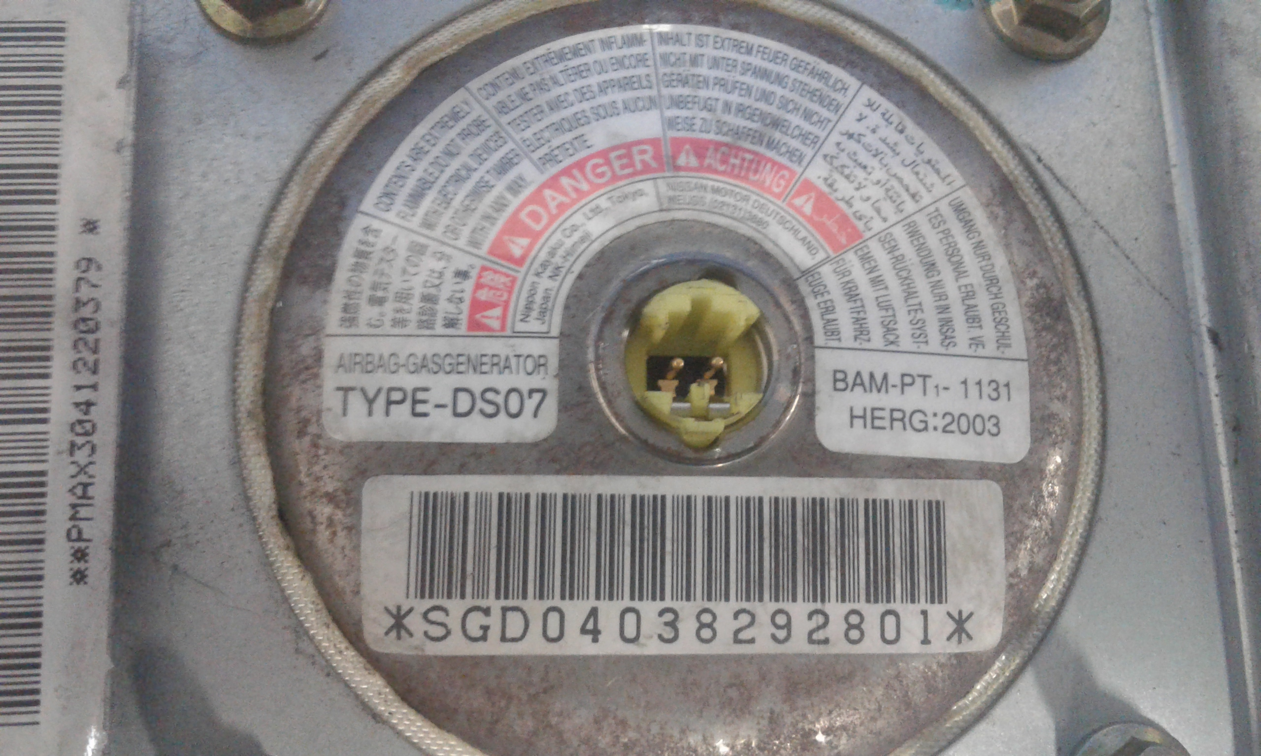 Airbag Volante NISSAN Micra 4 Serie