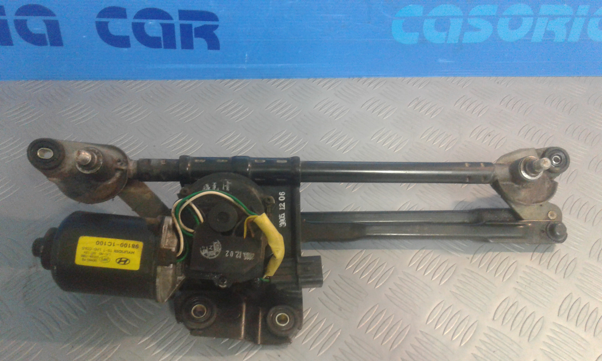 Motorino tergi ant completo di tandem HYUNDAI Getz 2 Serie