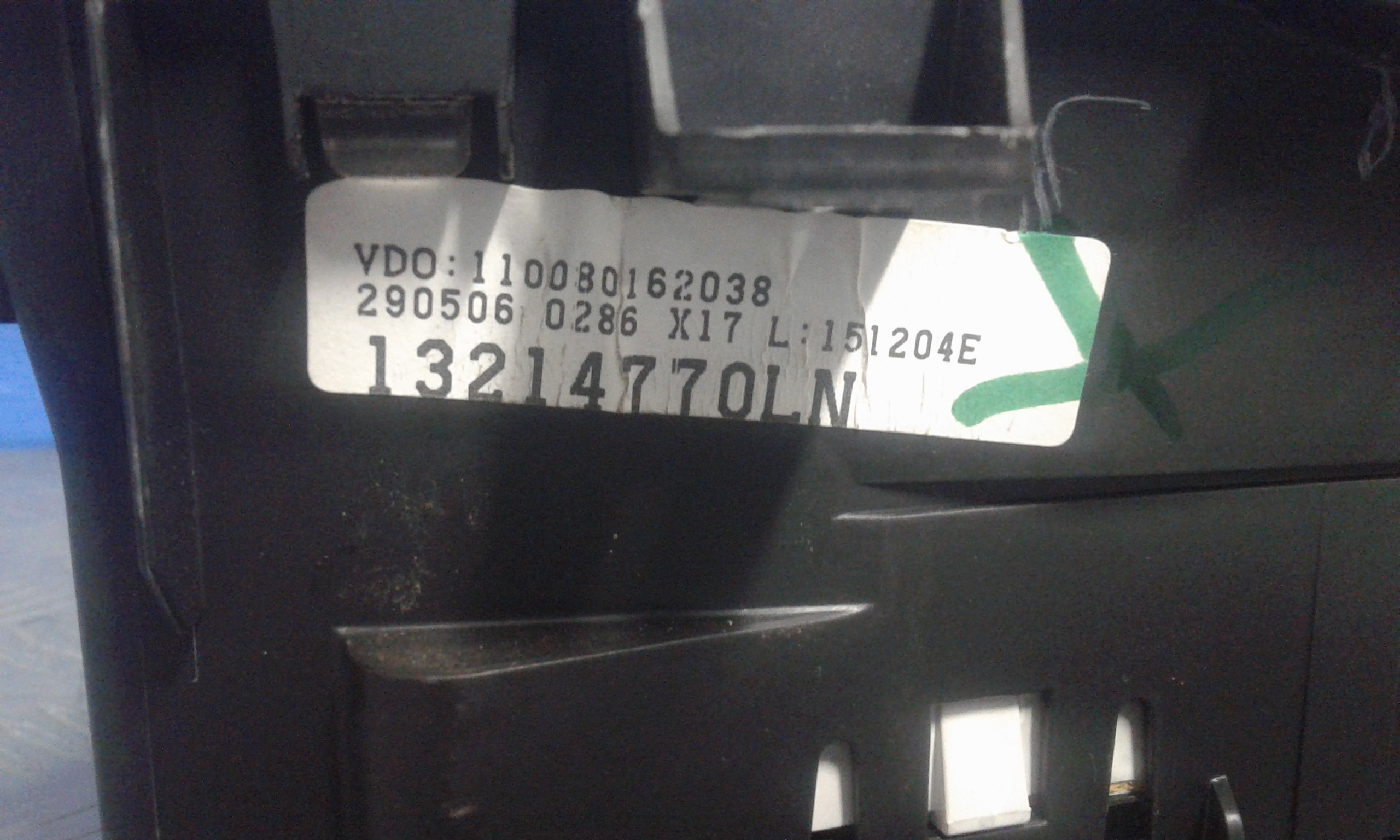 Quadro Strumenti OPEL Meriva 2 Serie