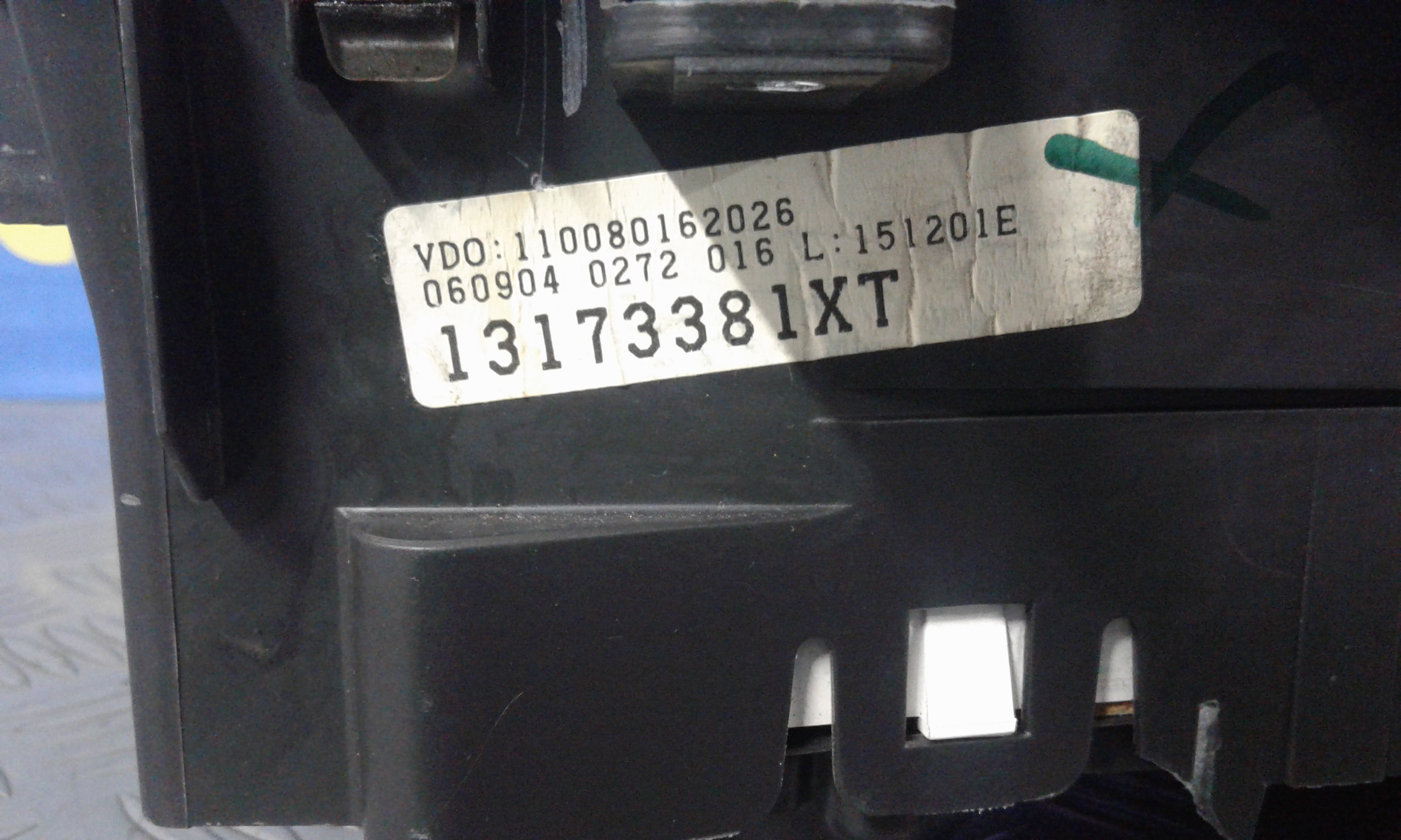 Quadro Strumenti OPEL Meriva 1 Serie