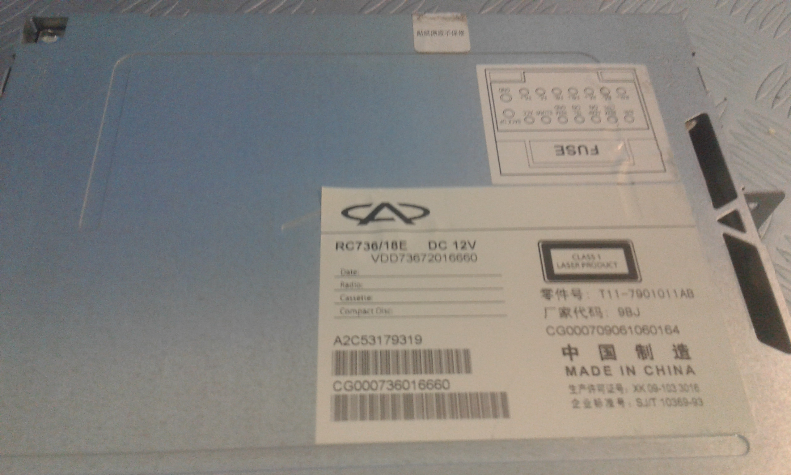 Autoradio DR 5 1 Serie