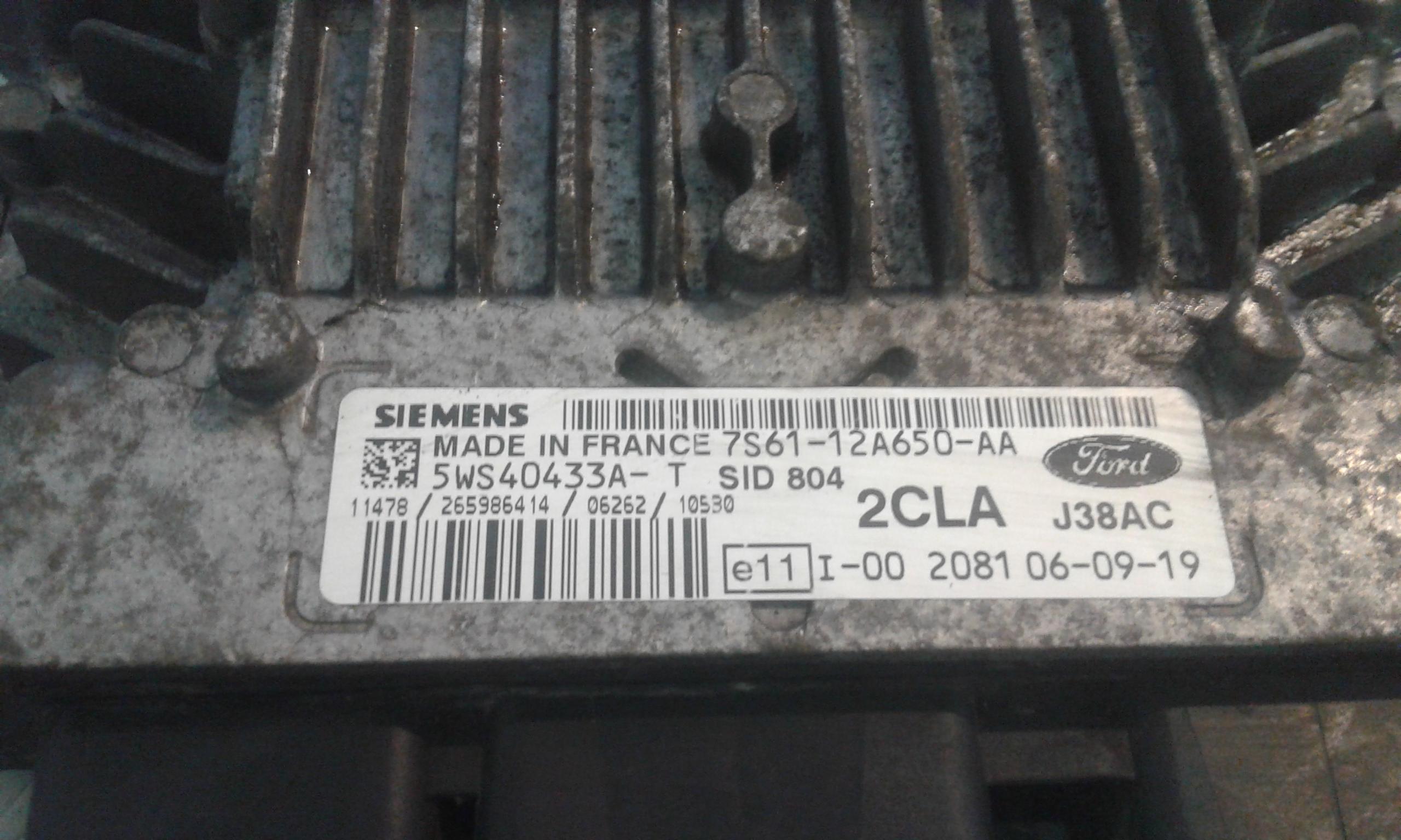 Centralina motore FORD Fiesta 5 Serie