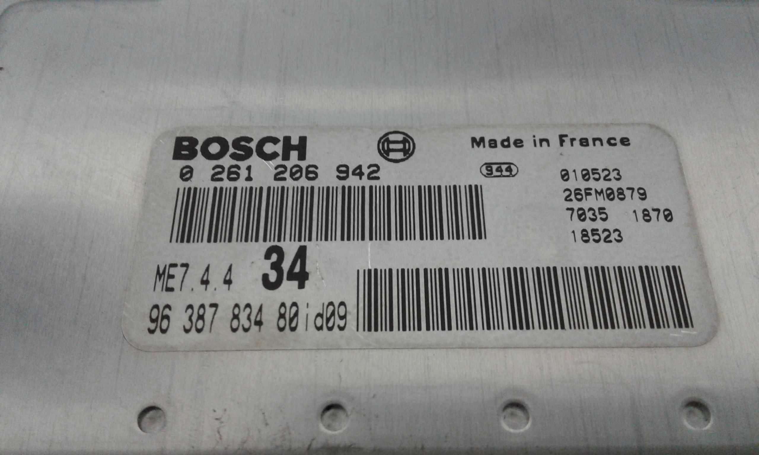 Centralina motore PEUGEOT 206 1 Serie