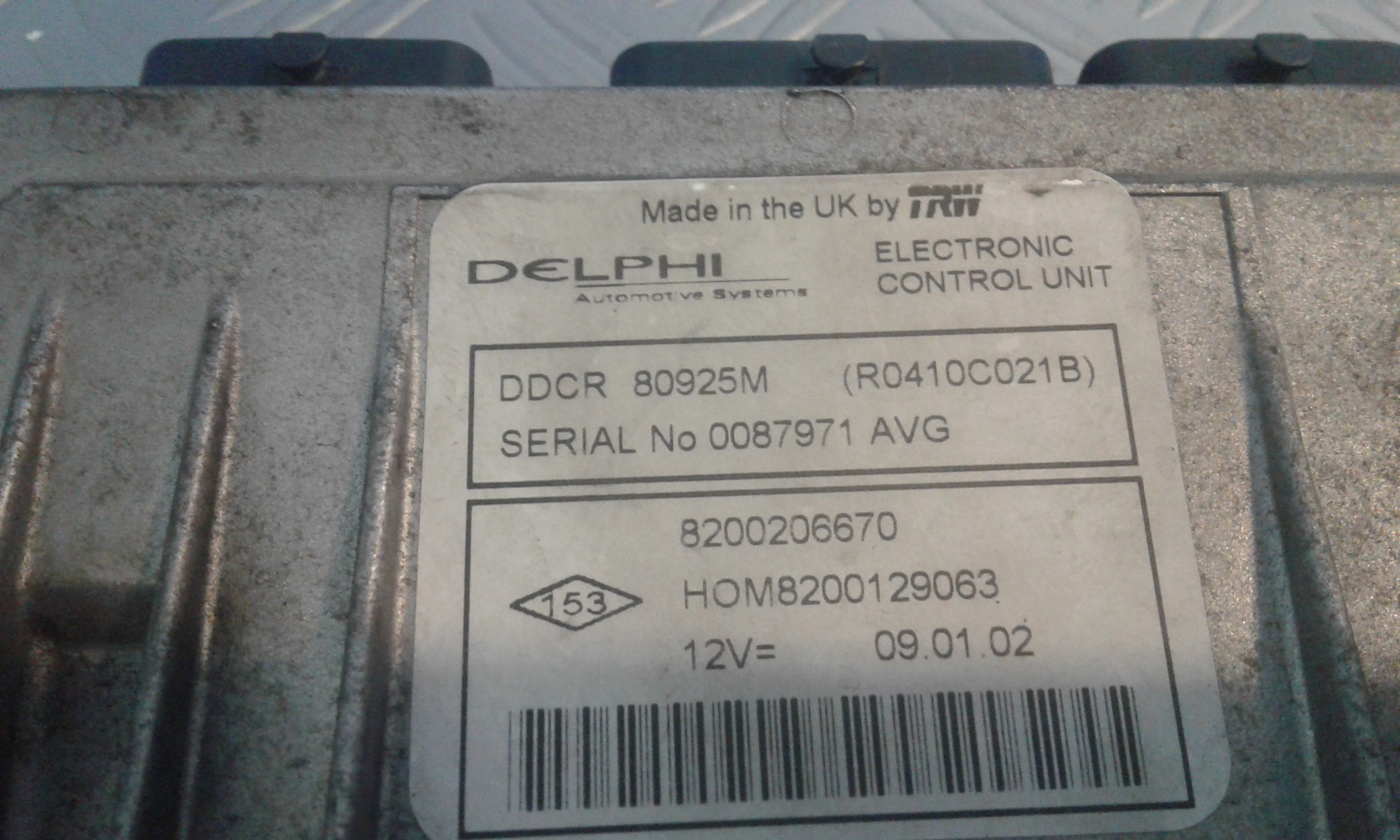 Centralina motore RENAULT Clio 4