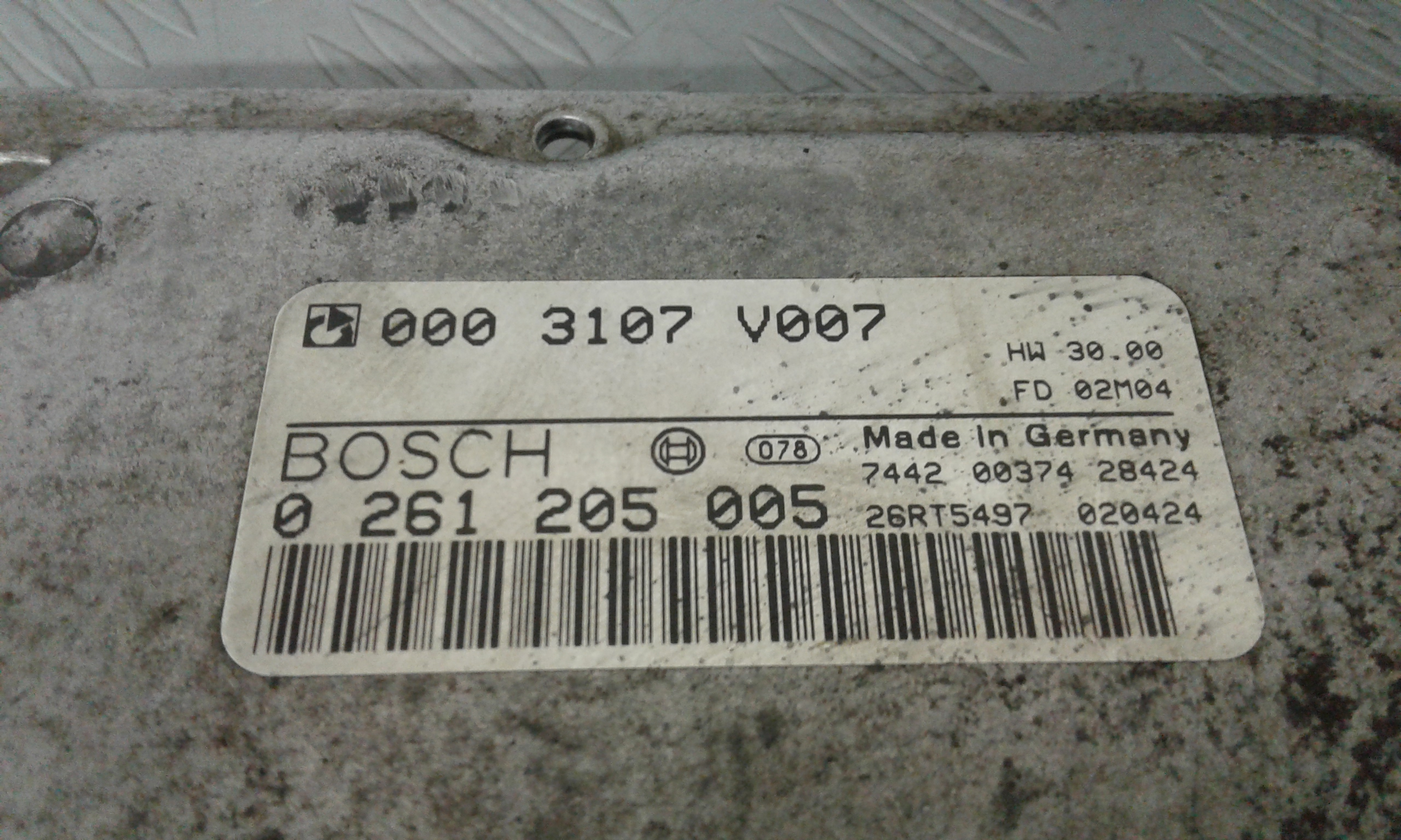 Centralina motore SMART ForTwo Coup 1 Serie