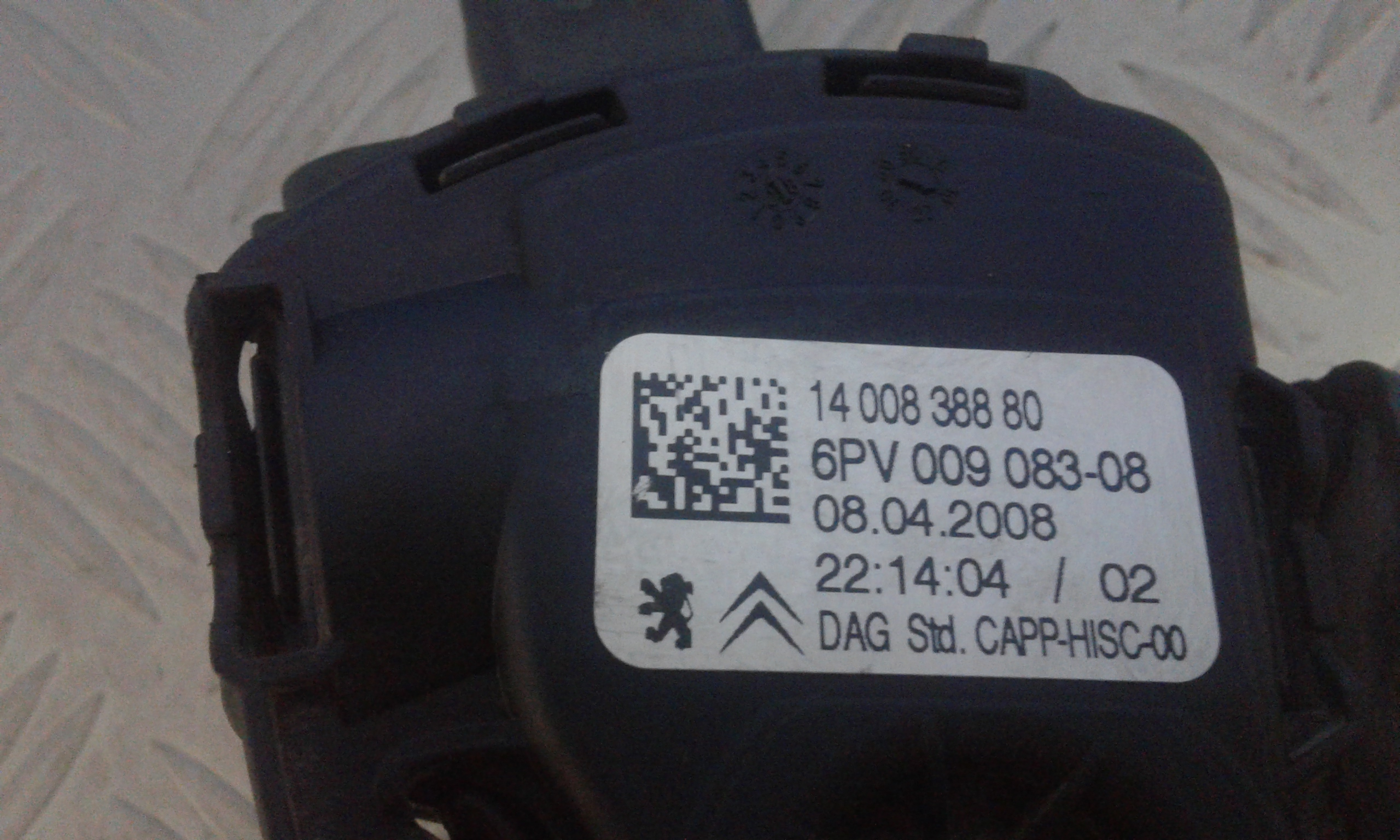 Pedale acceleratore PEUGEOT Expert 3 Serie