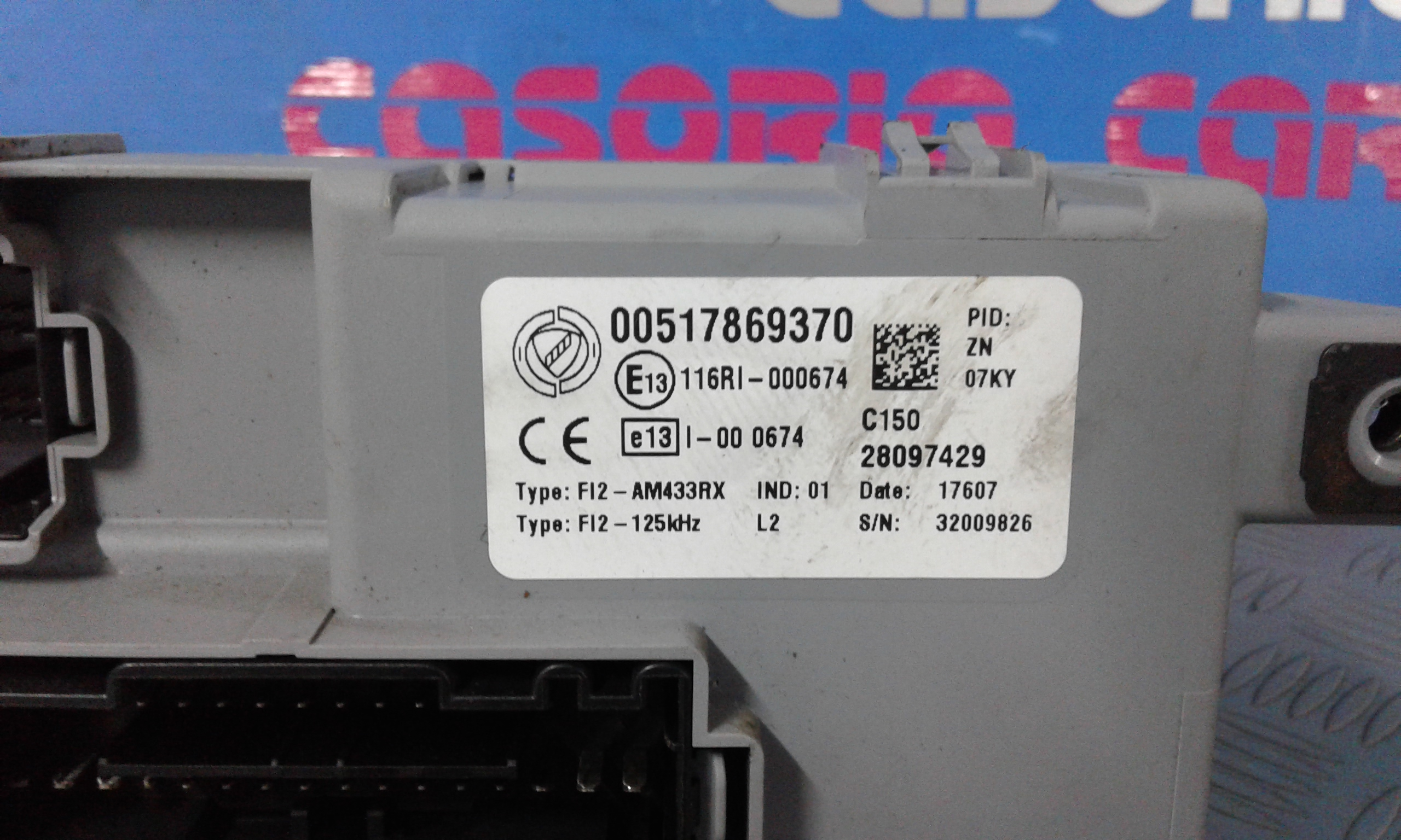 Body Computer FIAT 500 1 Serie