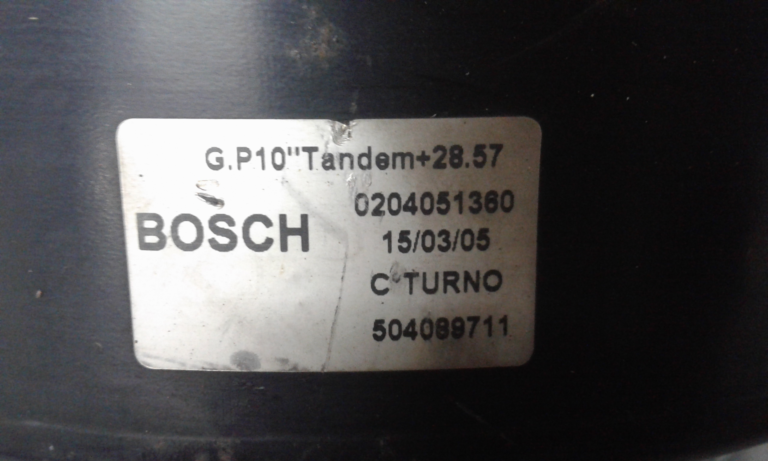 Servofreno IVECO Daily 3 Serie