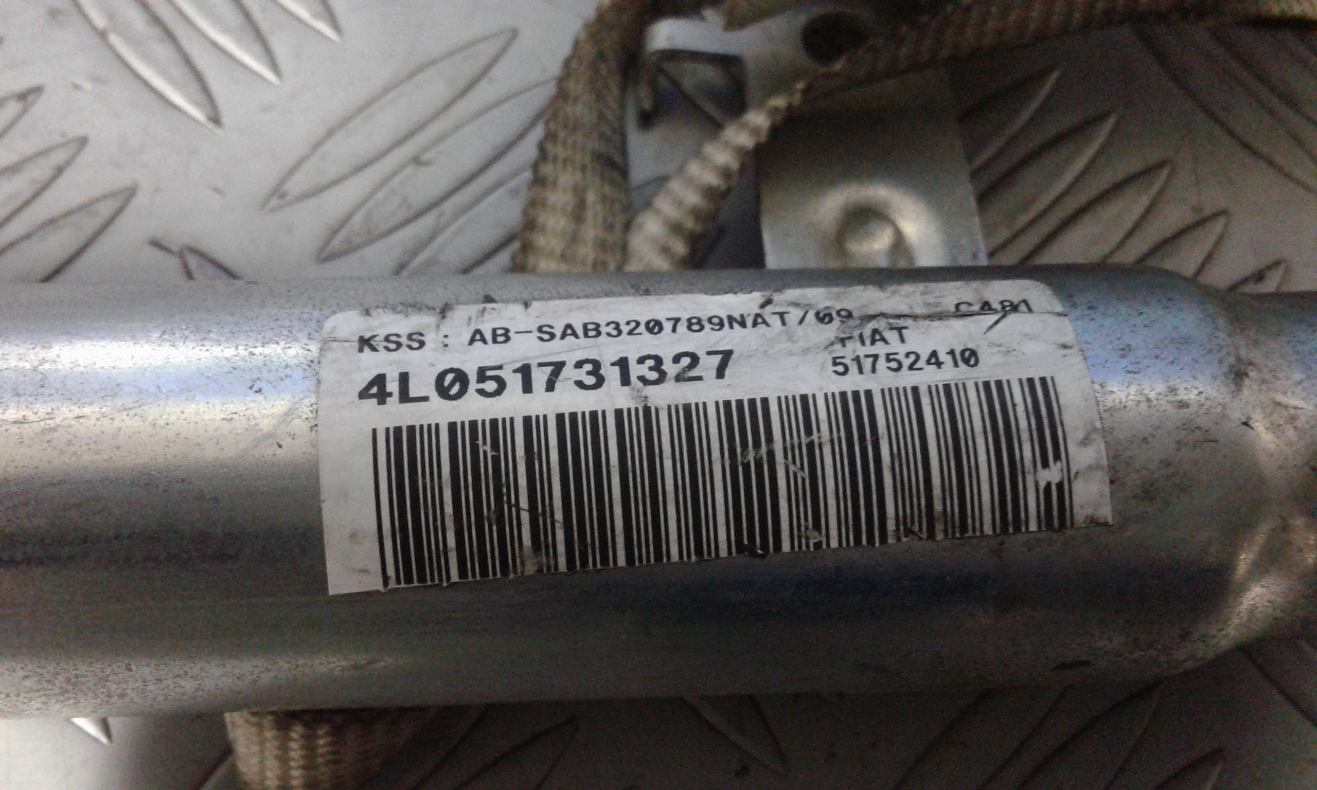 Airbag a tendina laterale Sinistro Guida LANCIA Ypsilon 1 Serie